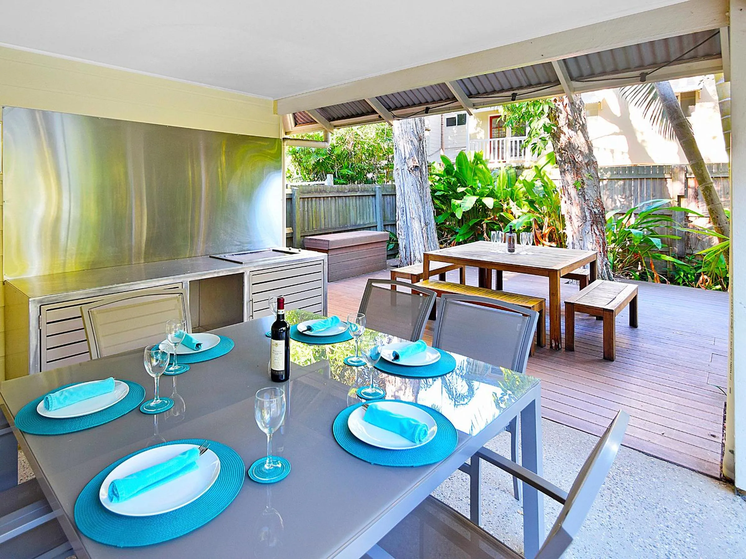 BBQ facilities in Sunset Cove Noosa