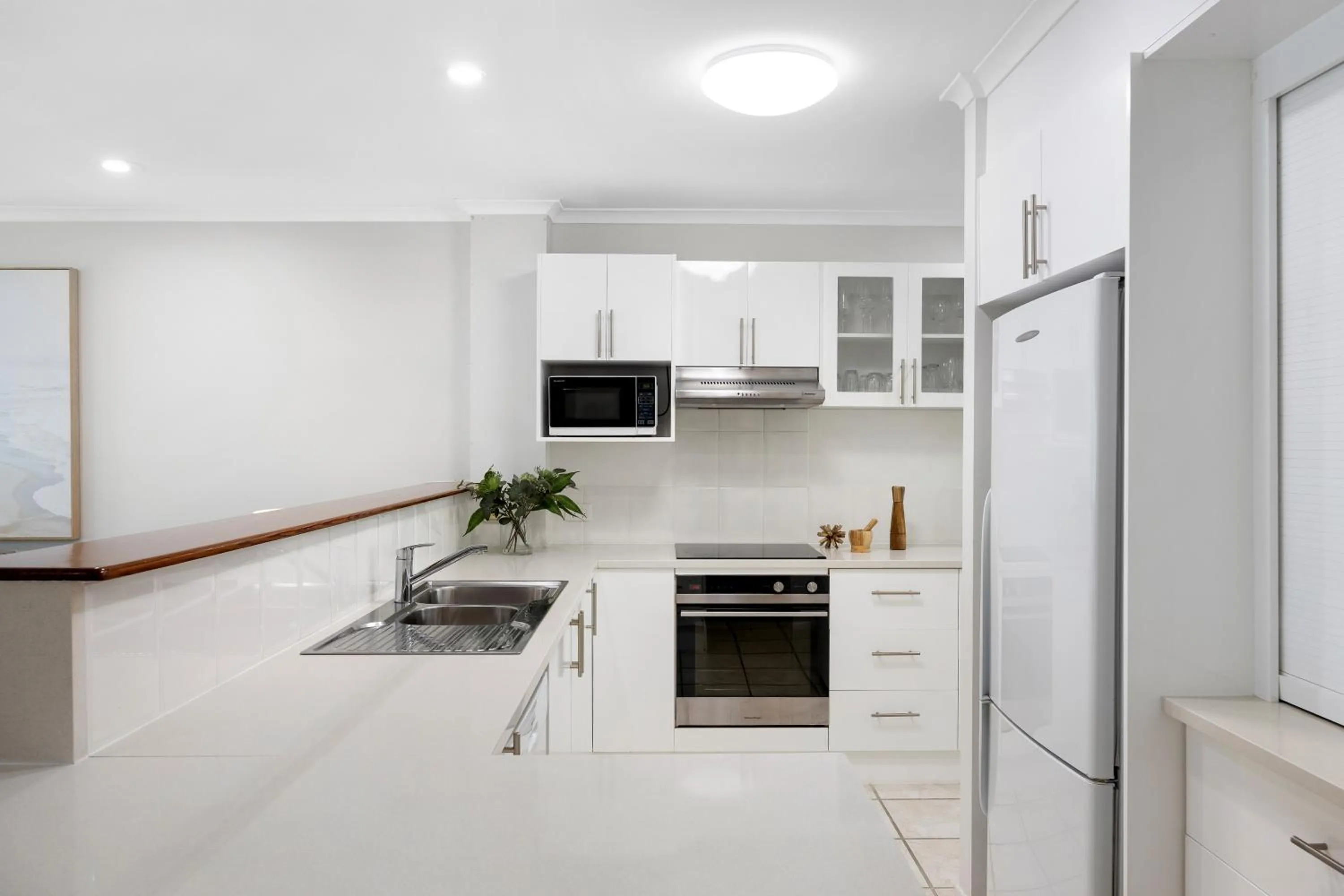 kitchen in Sunset Cove Noosa