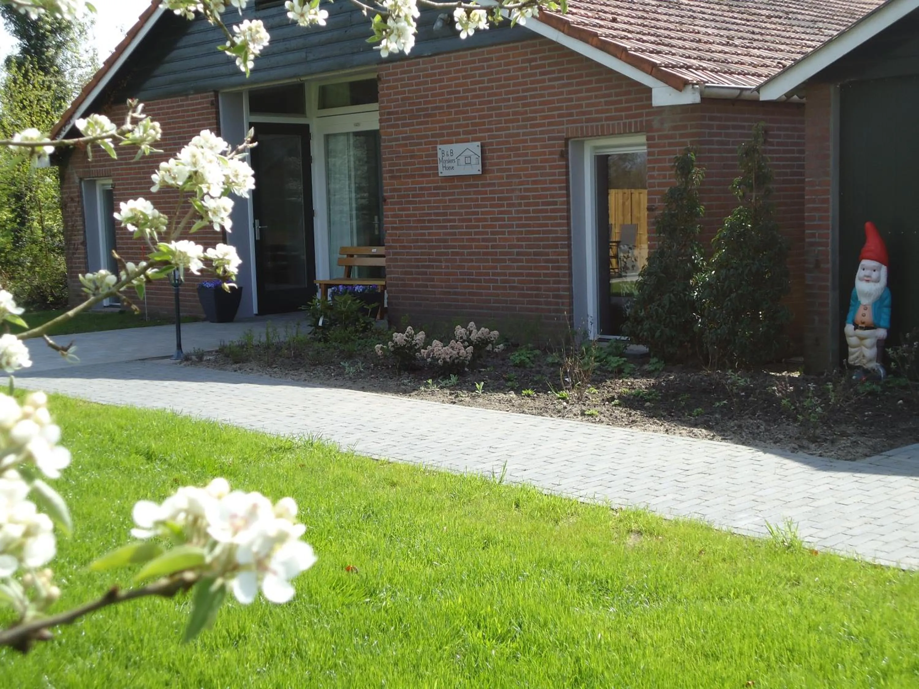 Facade/entrance in B&B Morskershoeve