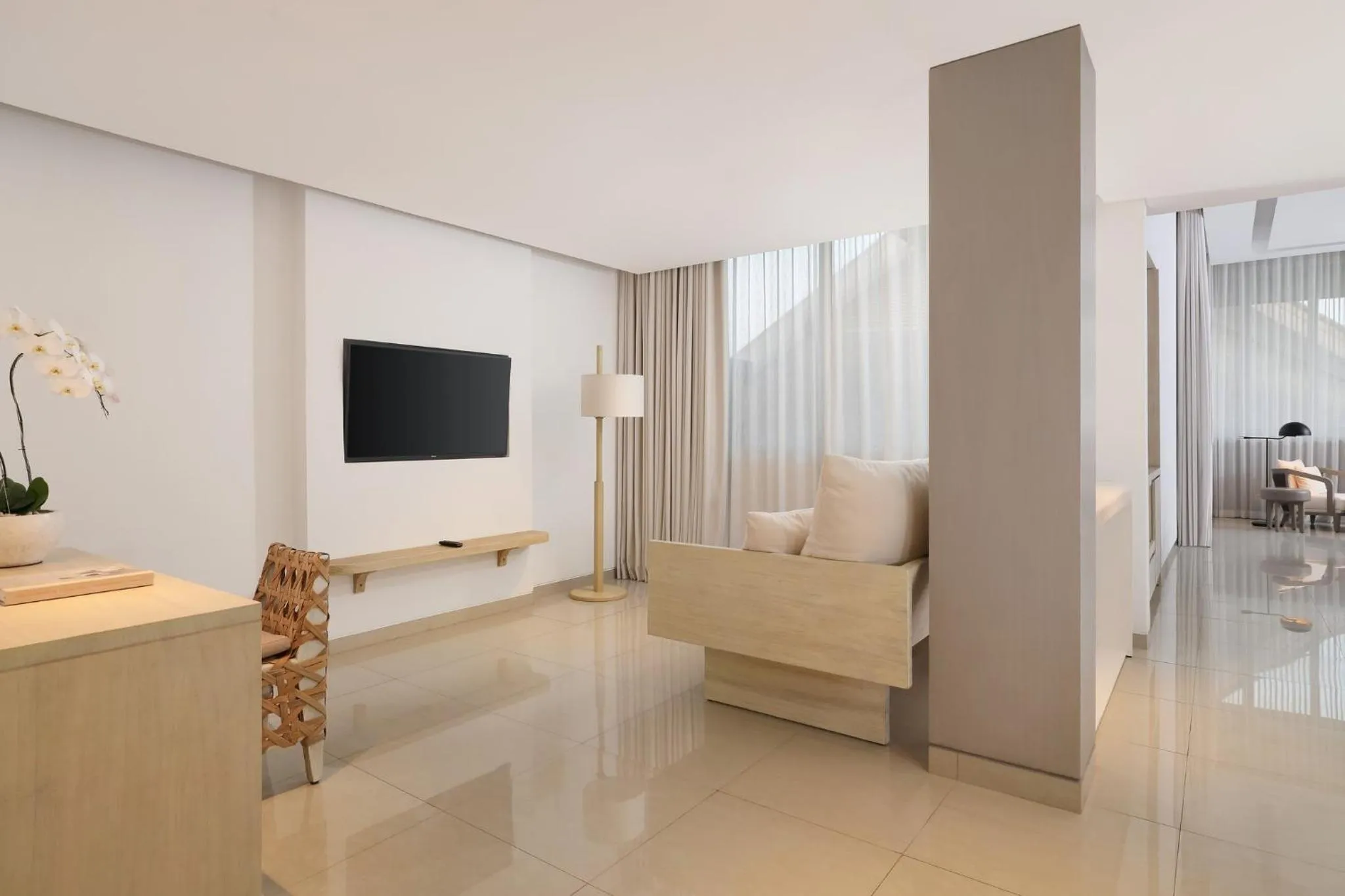 Photo of the whole room in COMO Uma Canggu