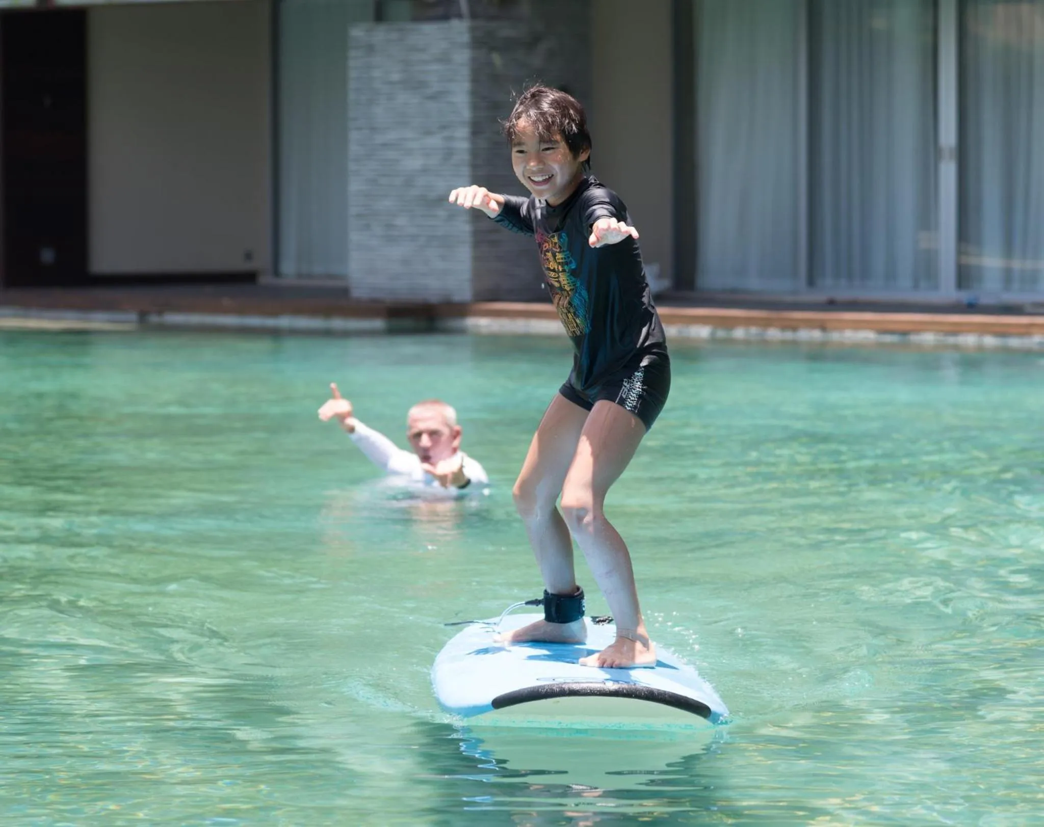 Swimming pool in COMO Uma Canggu