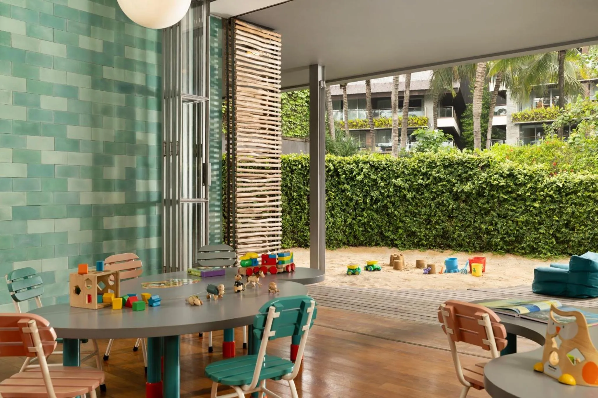 Children play ground in COMO Uma Canggu