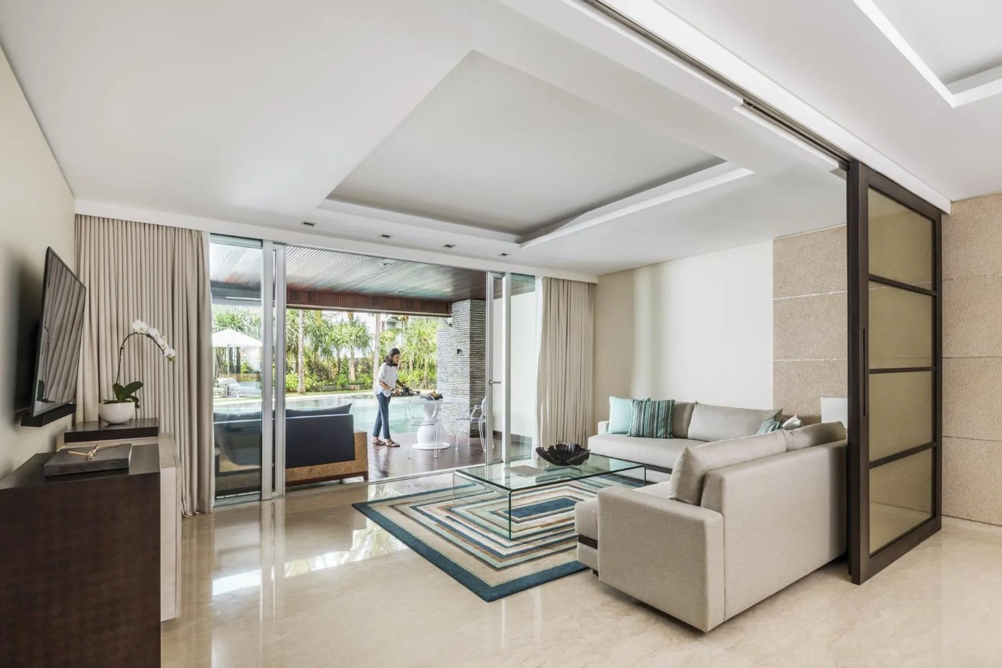 Photo of the whole room in COMO Uma Canggu