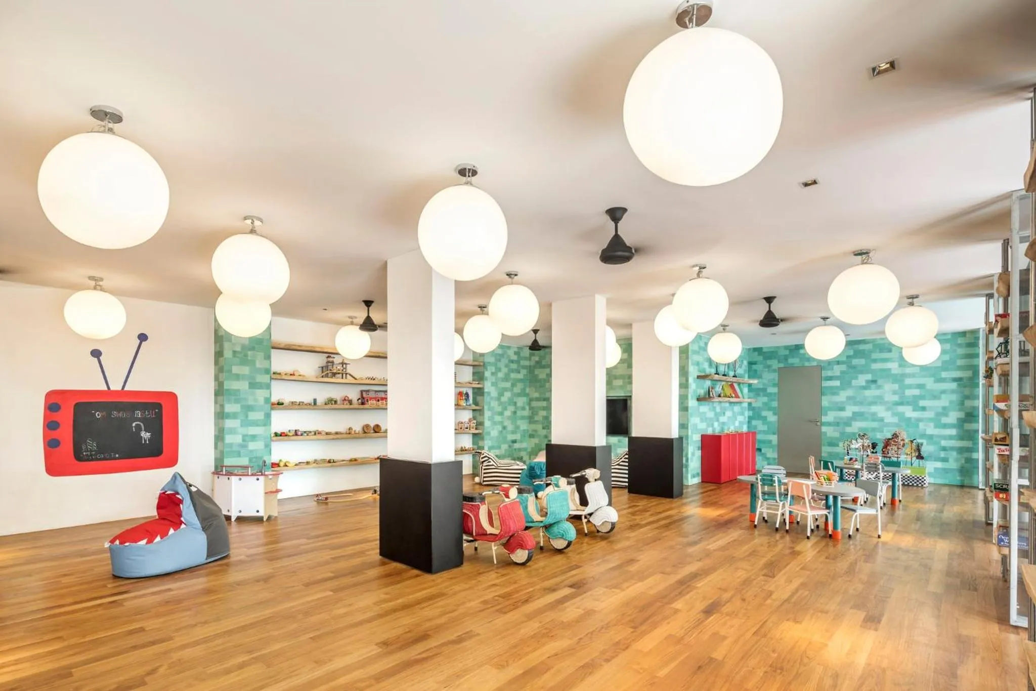 Children play ground in COMO Uma Canggu