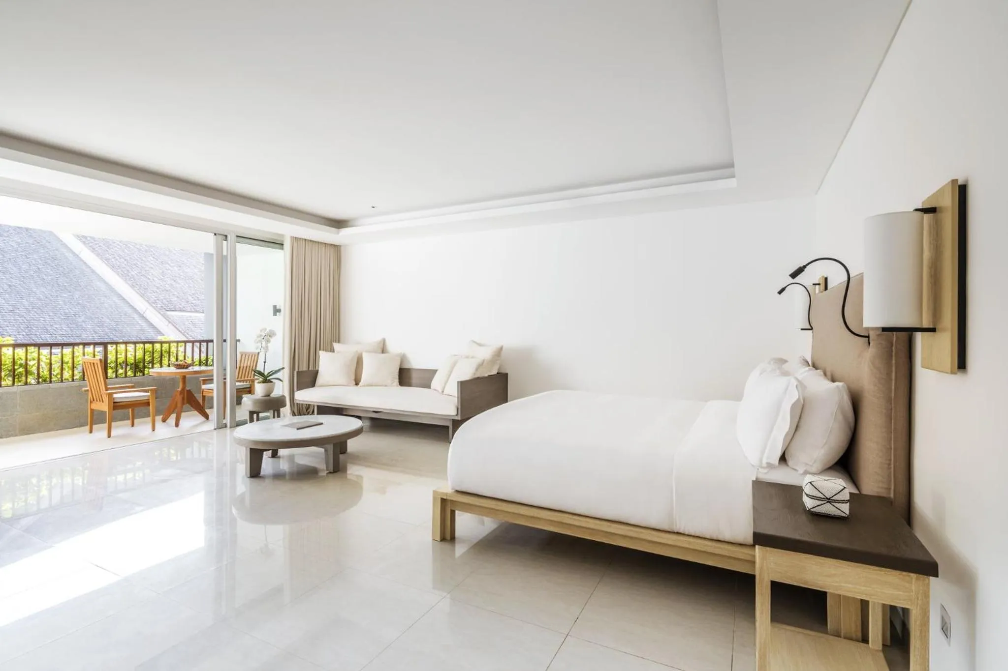 Photo of the whole room, Bed in COMO Uma Canggu