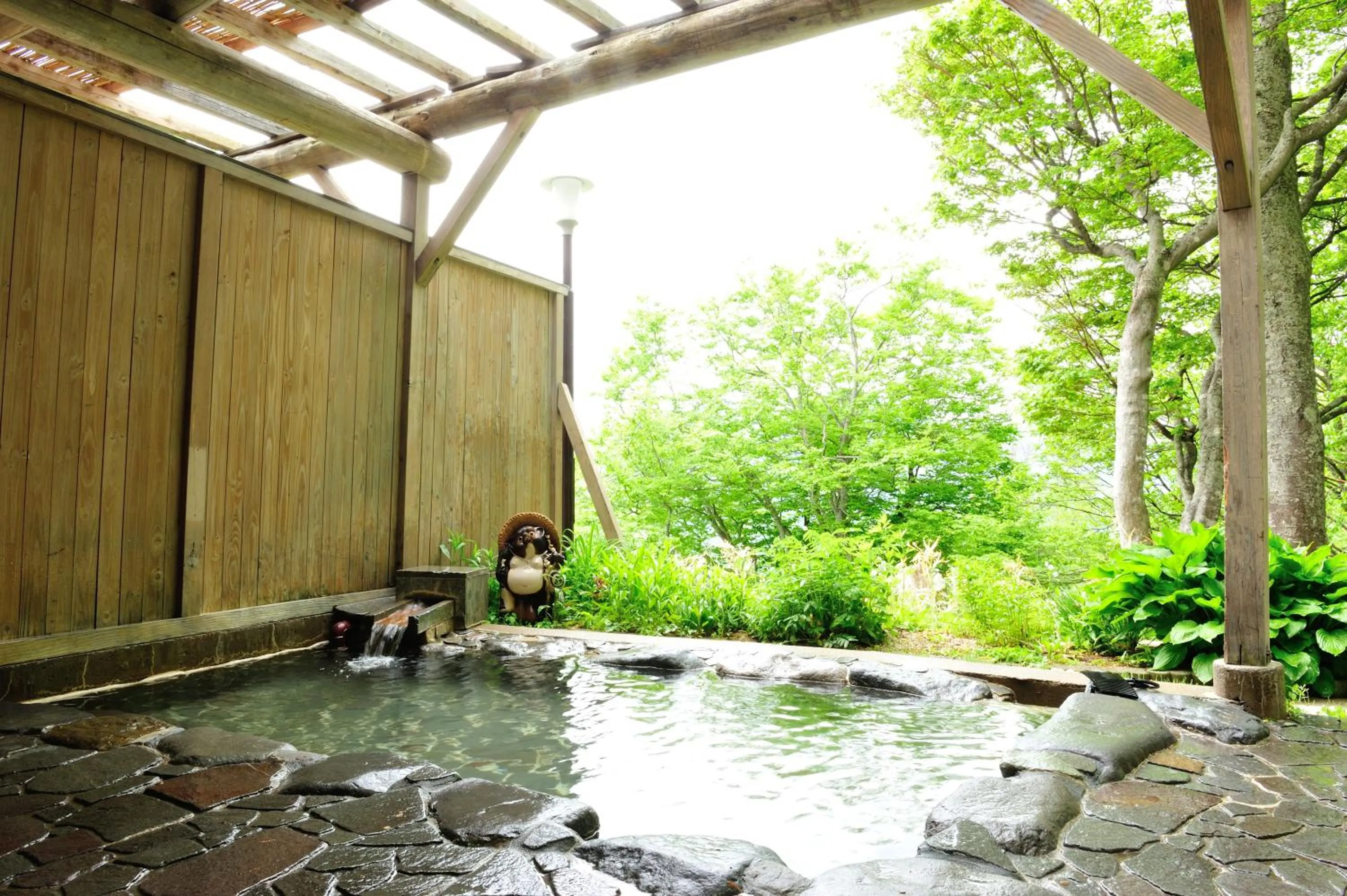 Hot Spring Bath in Shiga Park Hotel