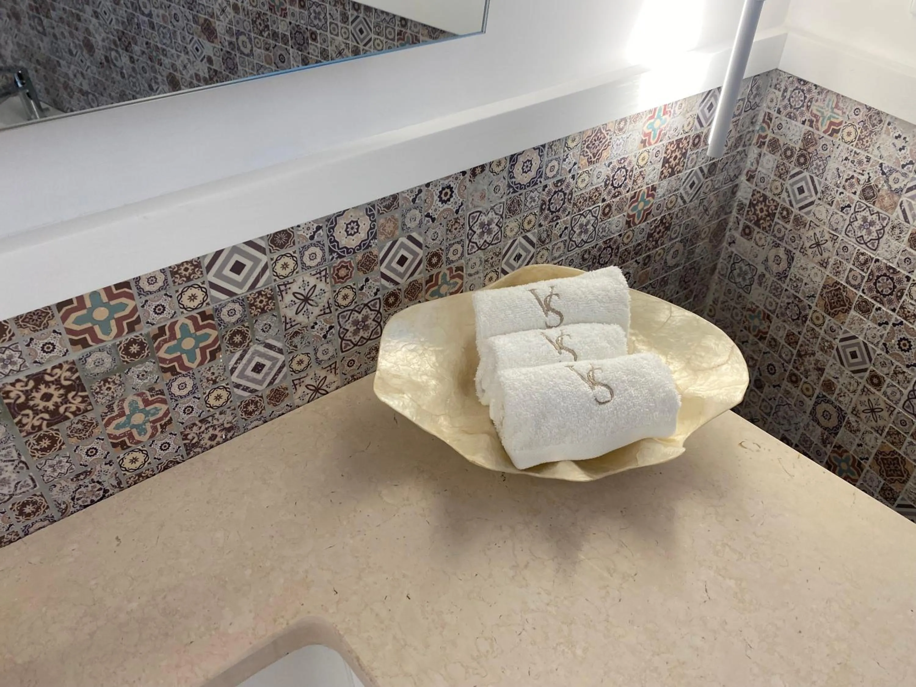 Bathroom in Villa Silvana Relais