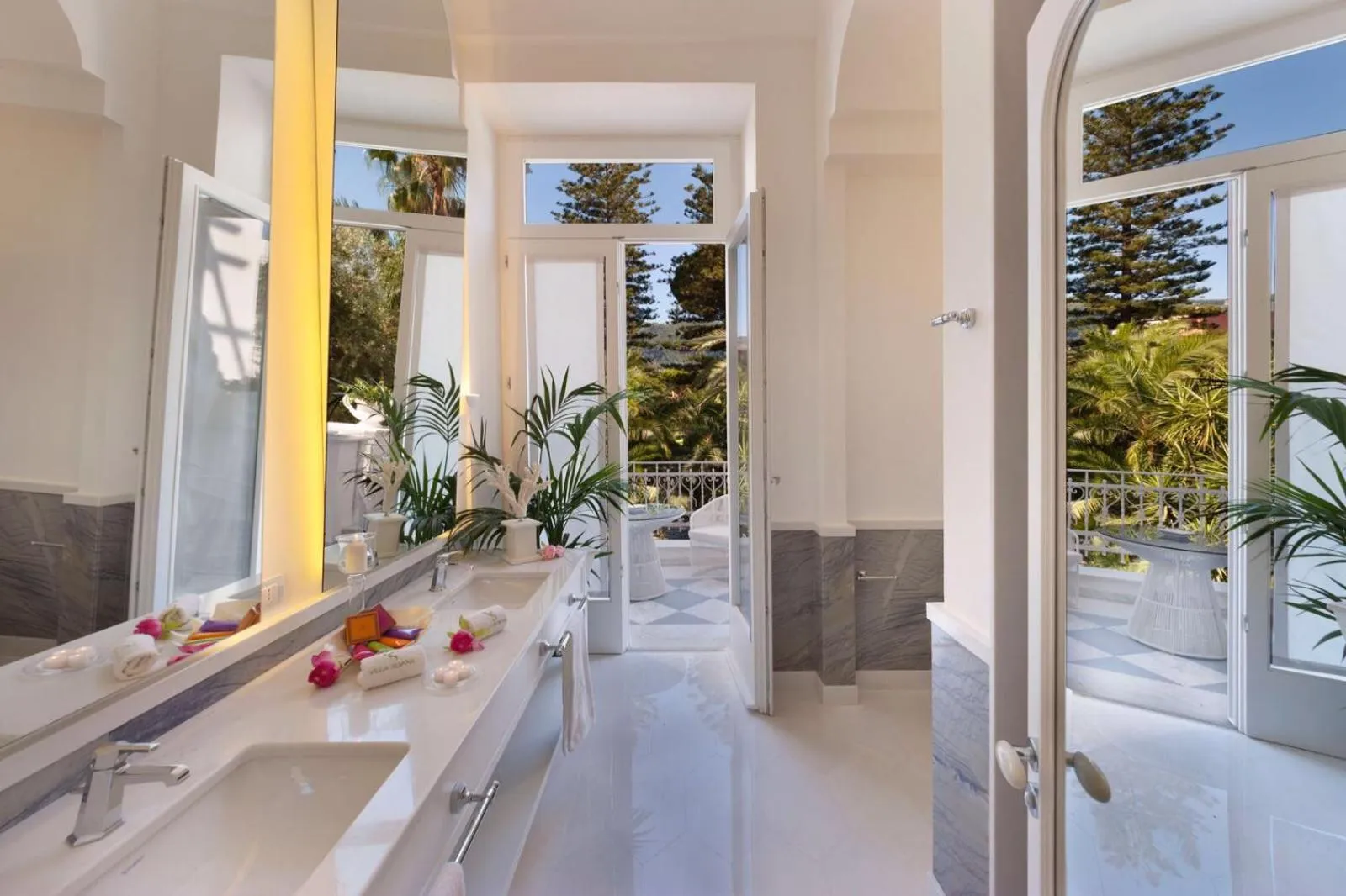 Bathroom in Villa Silvana Relais