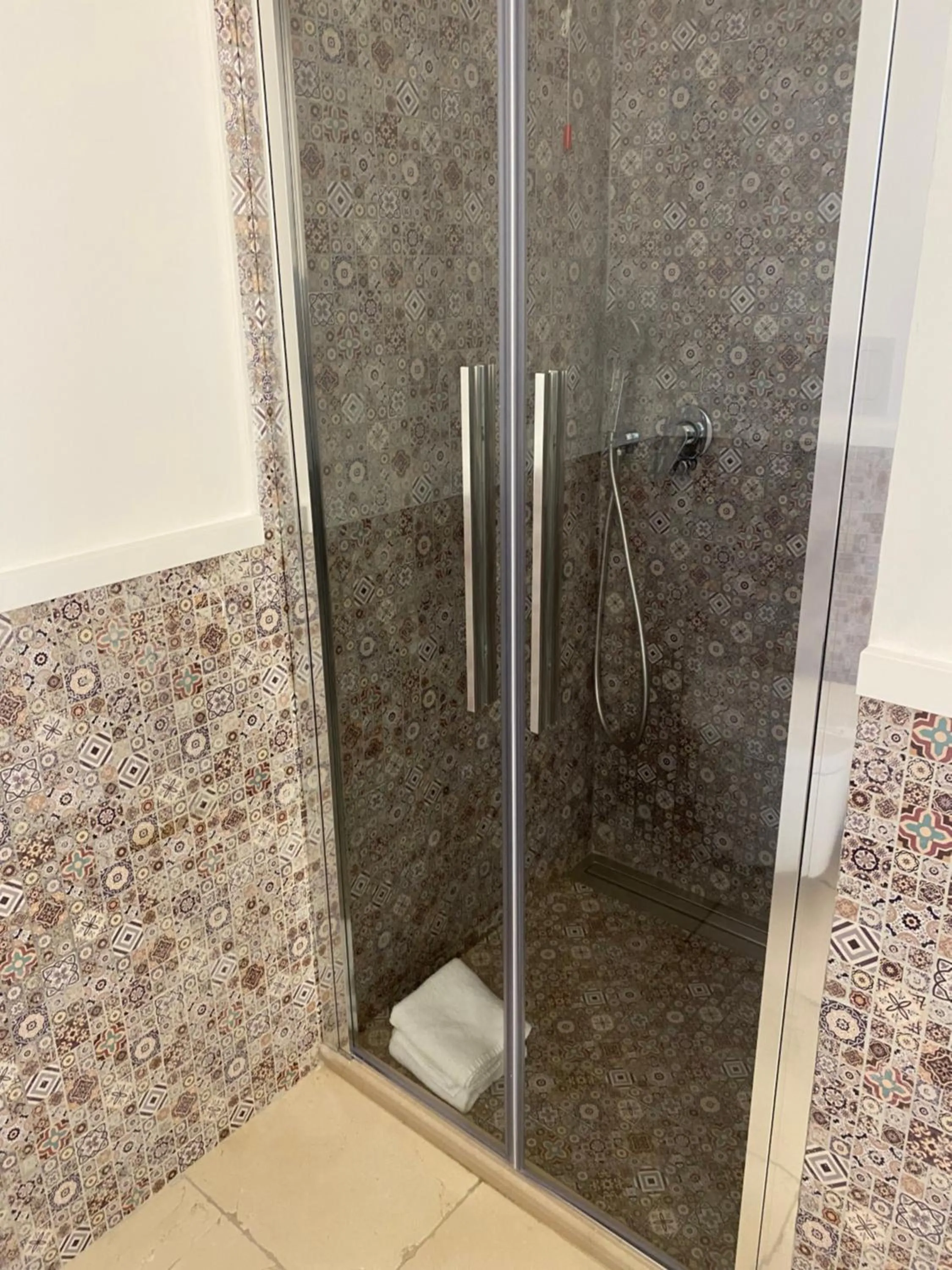 Shower in Villa Silvana Relais