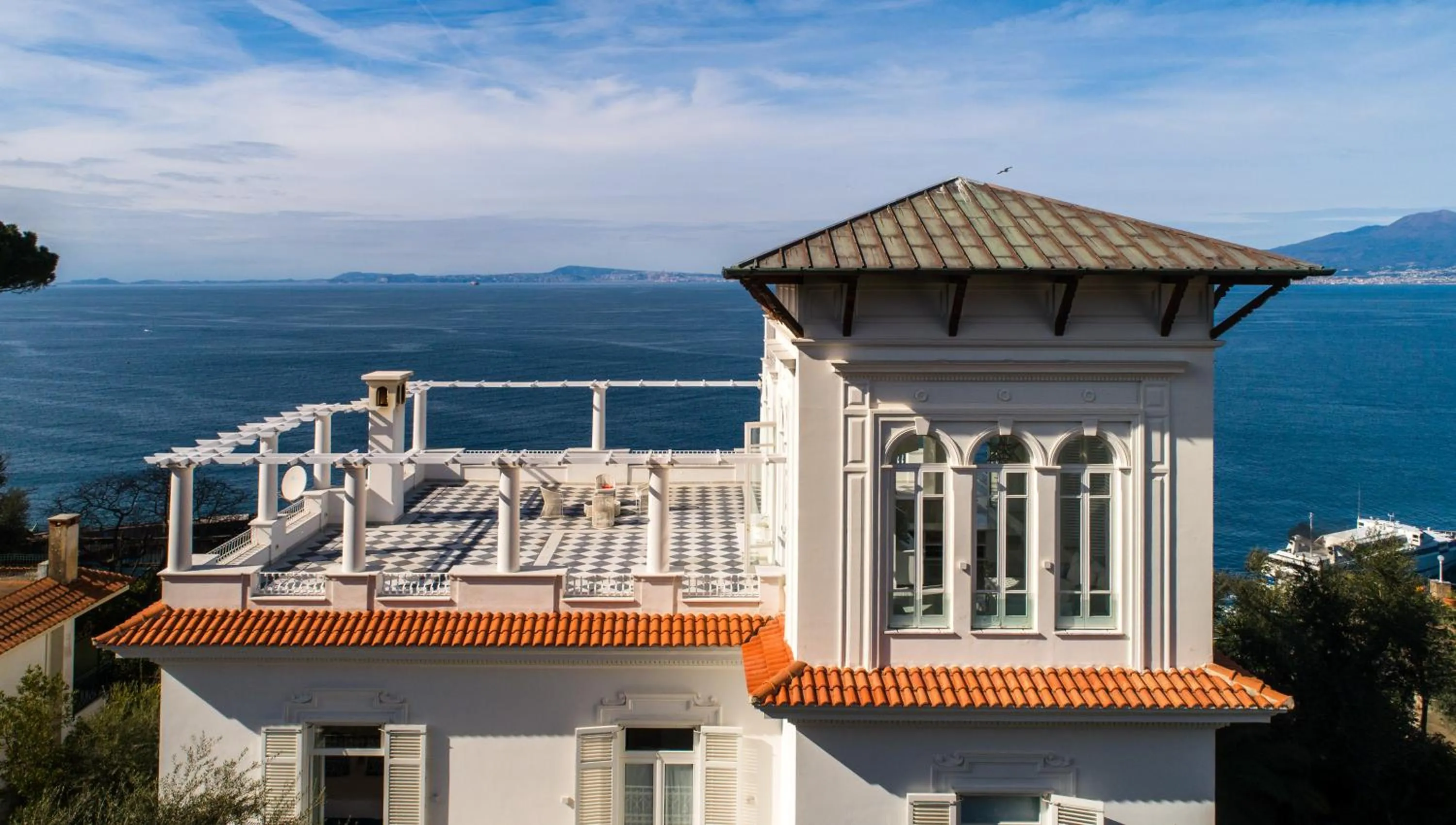 Balcony/Terrace in Villa Silvana Relais