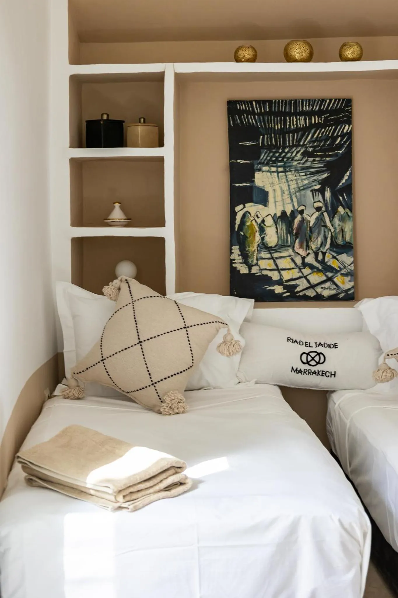 Photo of the whole room, Bed in Riad El Jadide