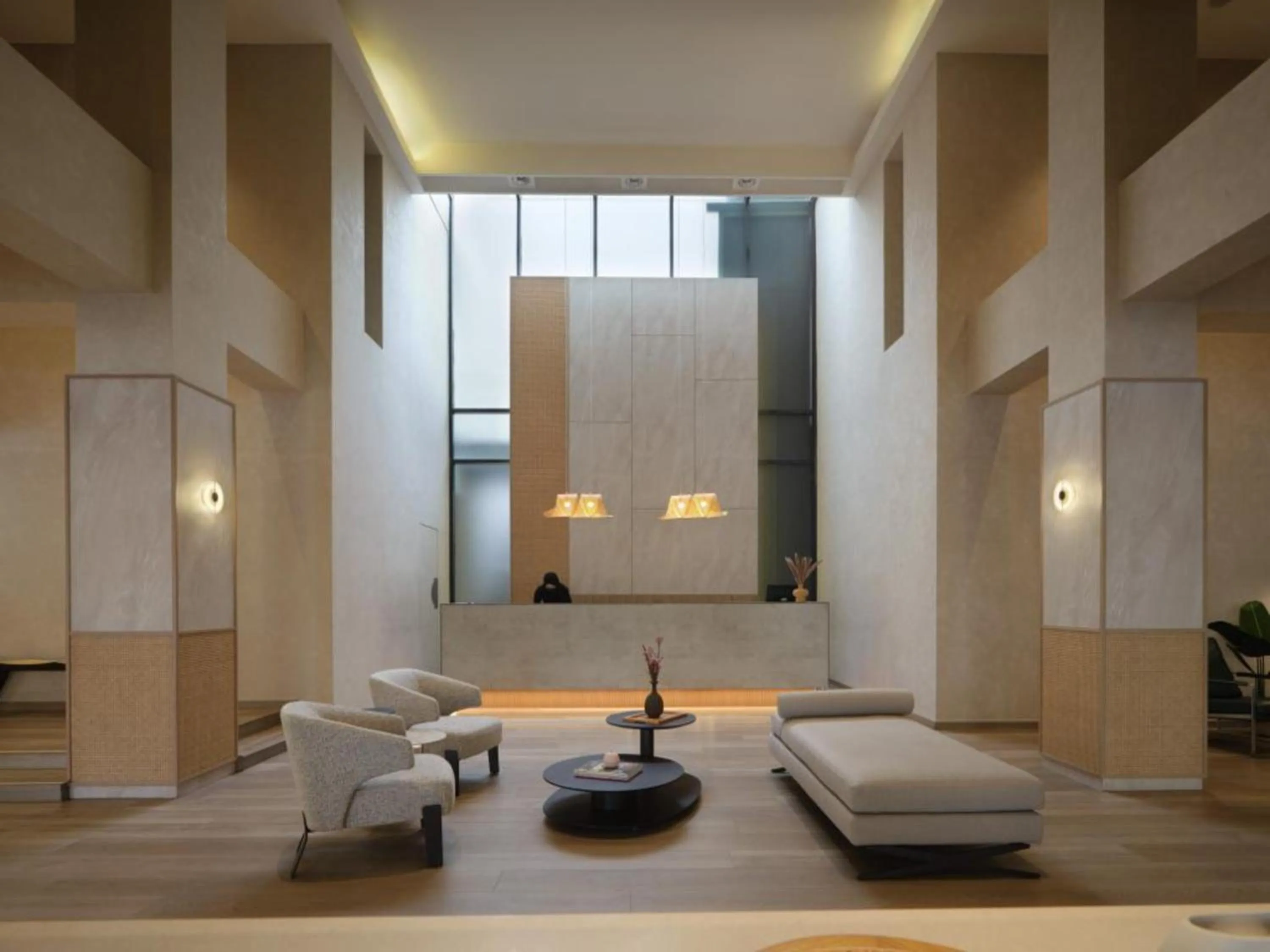 Lobby or reception in The Brunei Hotel