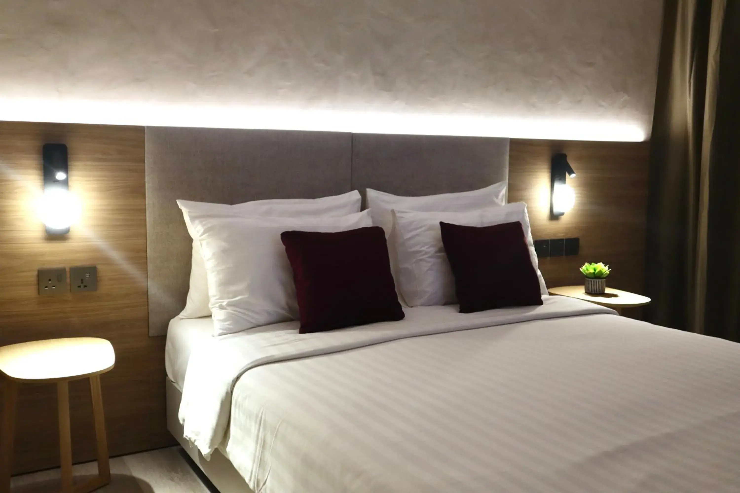 Bedroom, Bed in The Brunei Hotel Bedroom, Bed in The Brunei Hotel