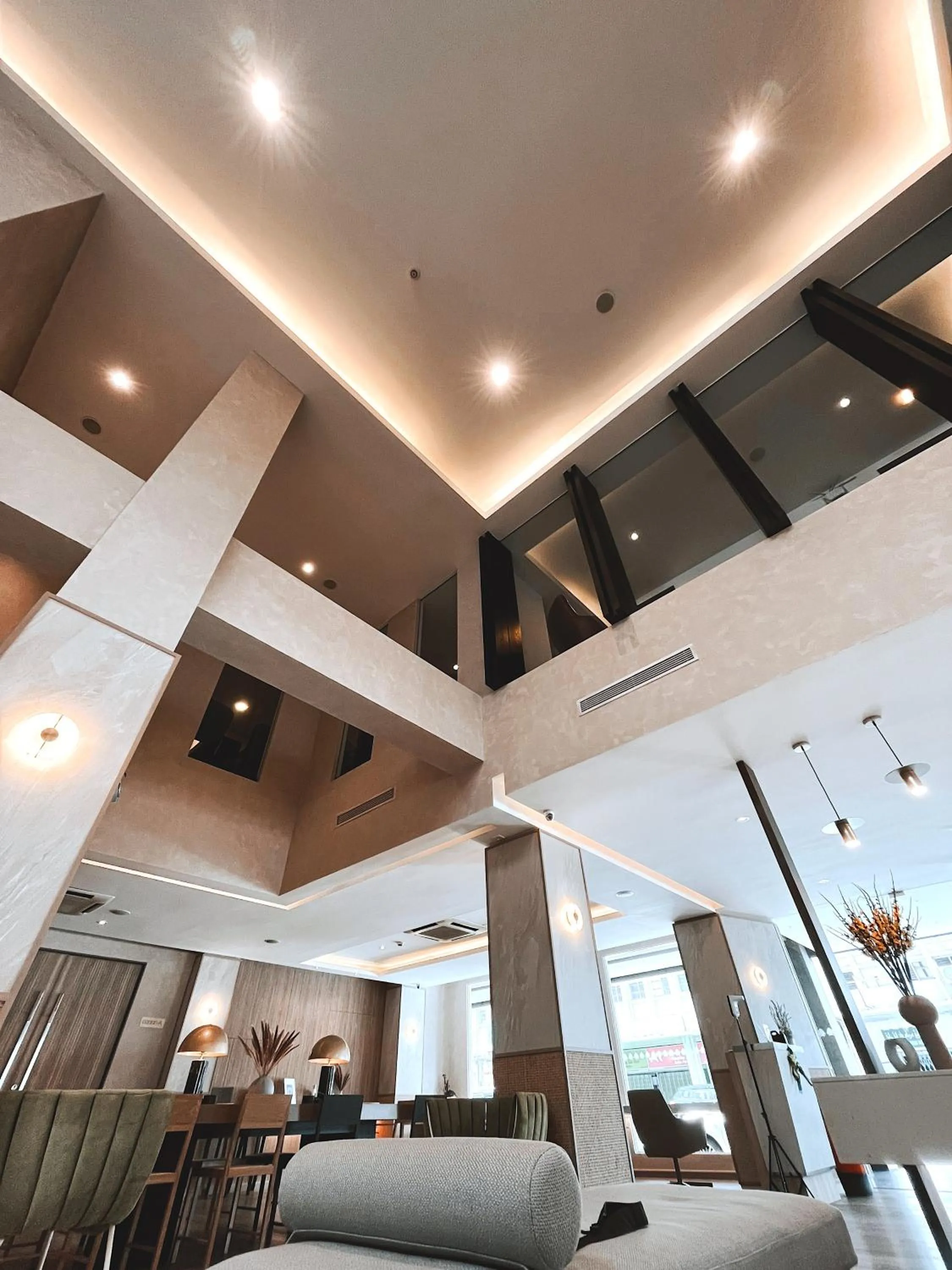 Lobby or reception in The Brunei Hotel