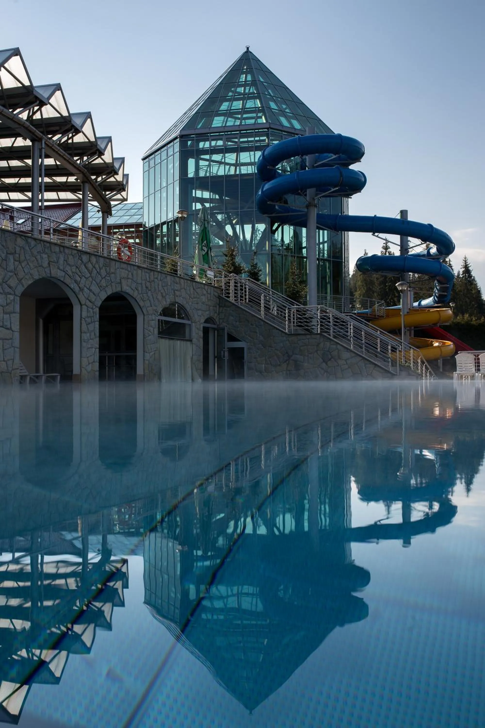 Aqua park in Hotel BUKOVINA