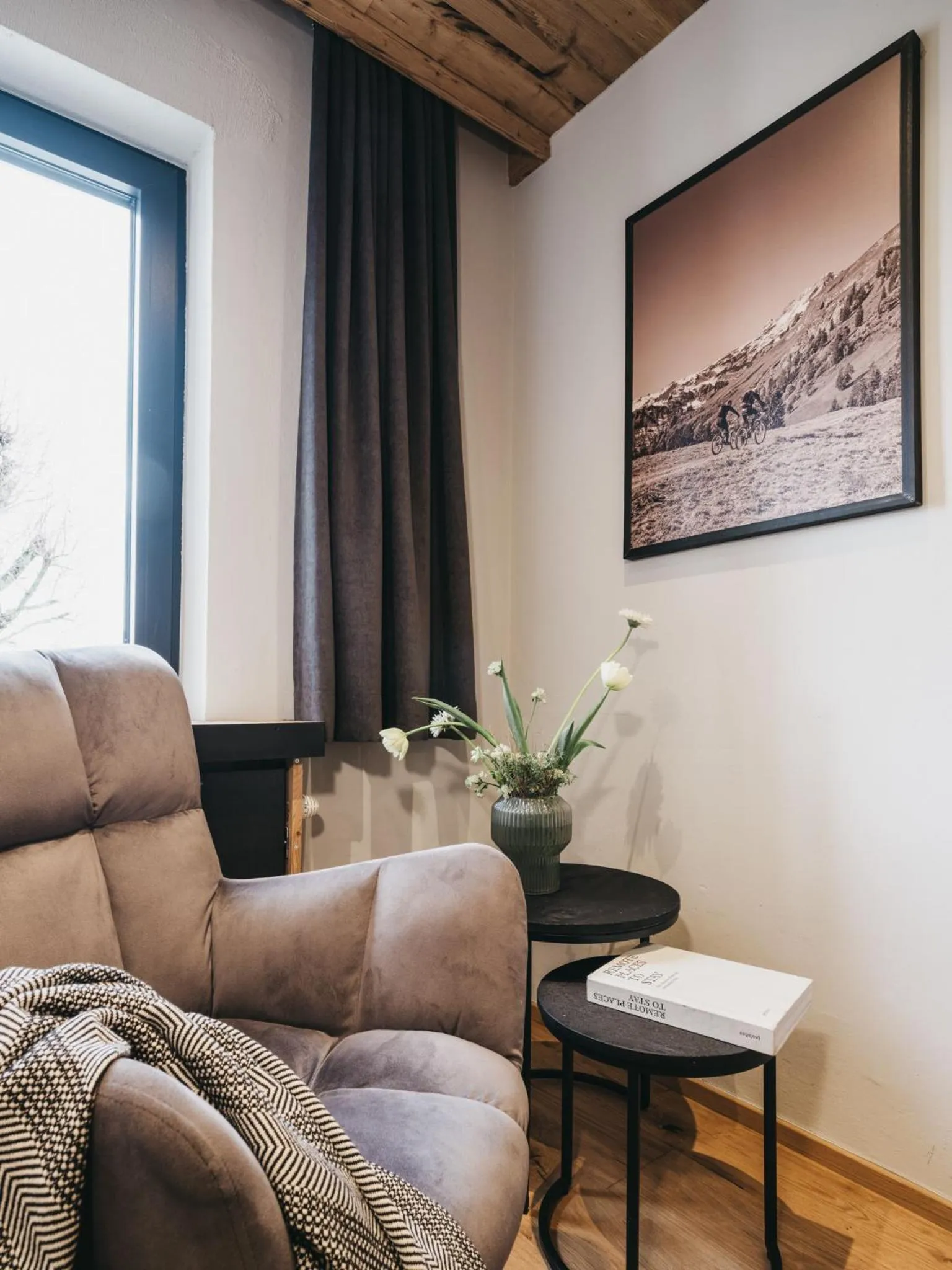 Seating area in VAYA Seefeld