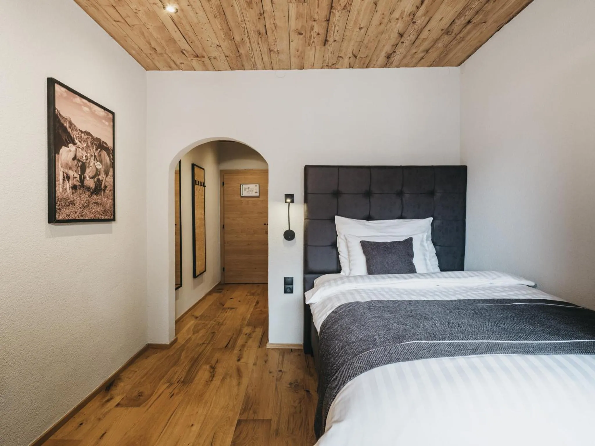 Photo of the whole room, Bed in VAYA Seefeld