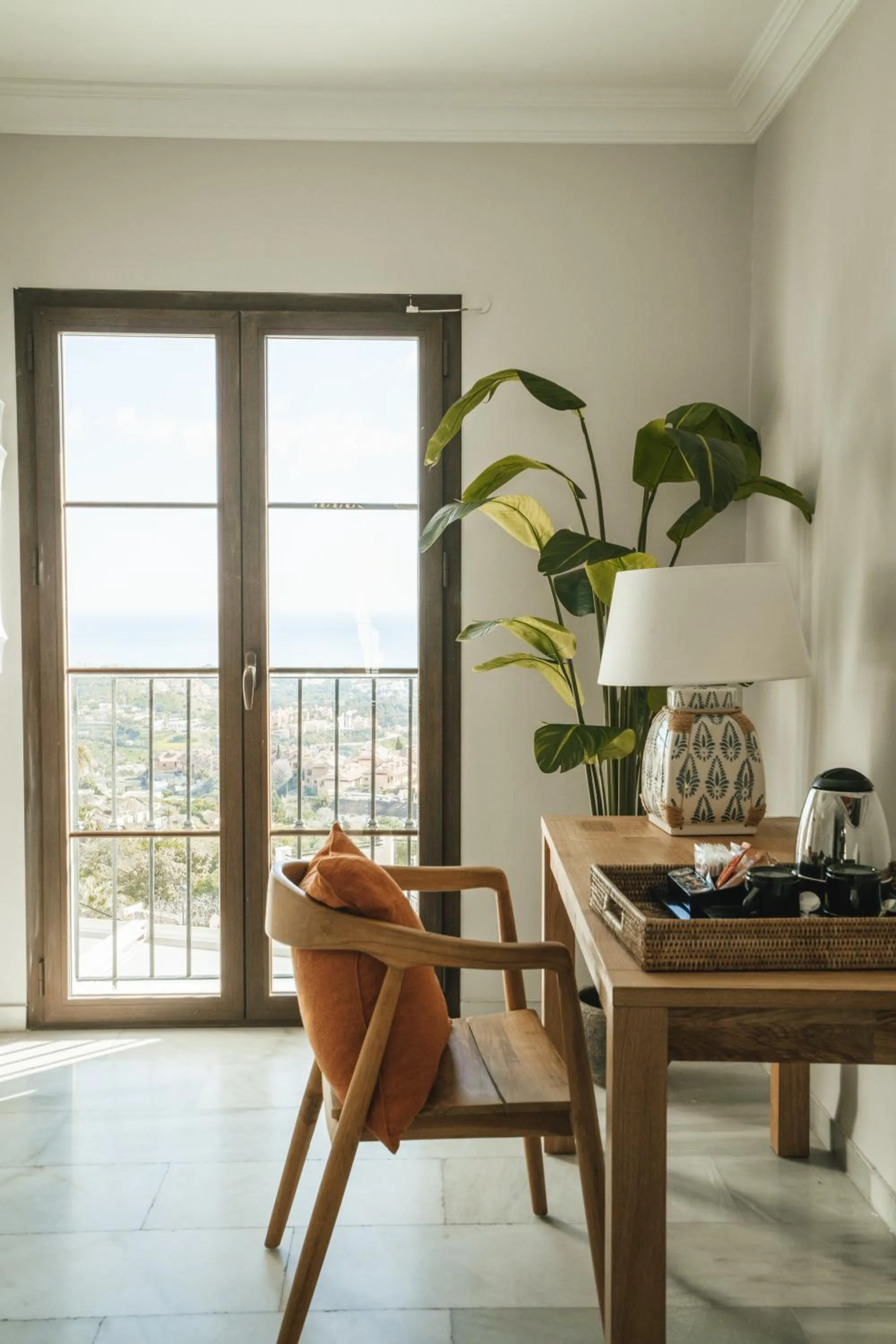 Seating area in Hotel La Fonda