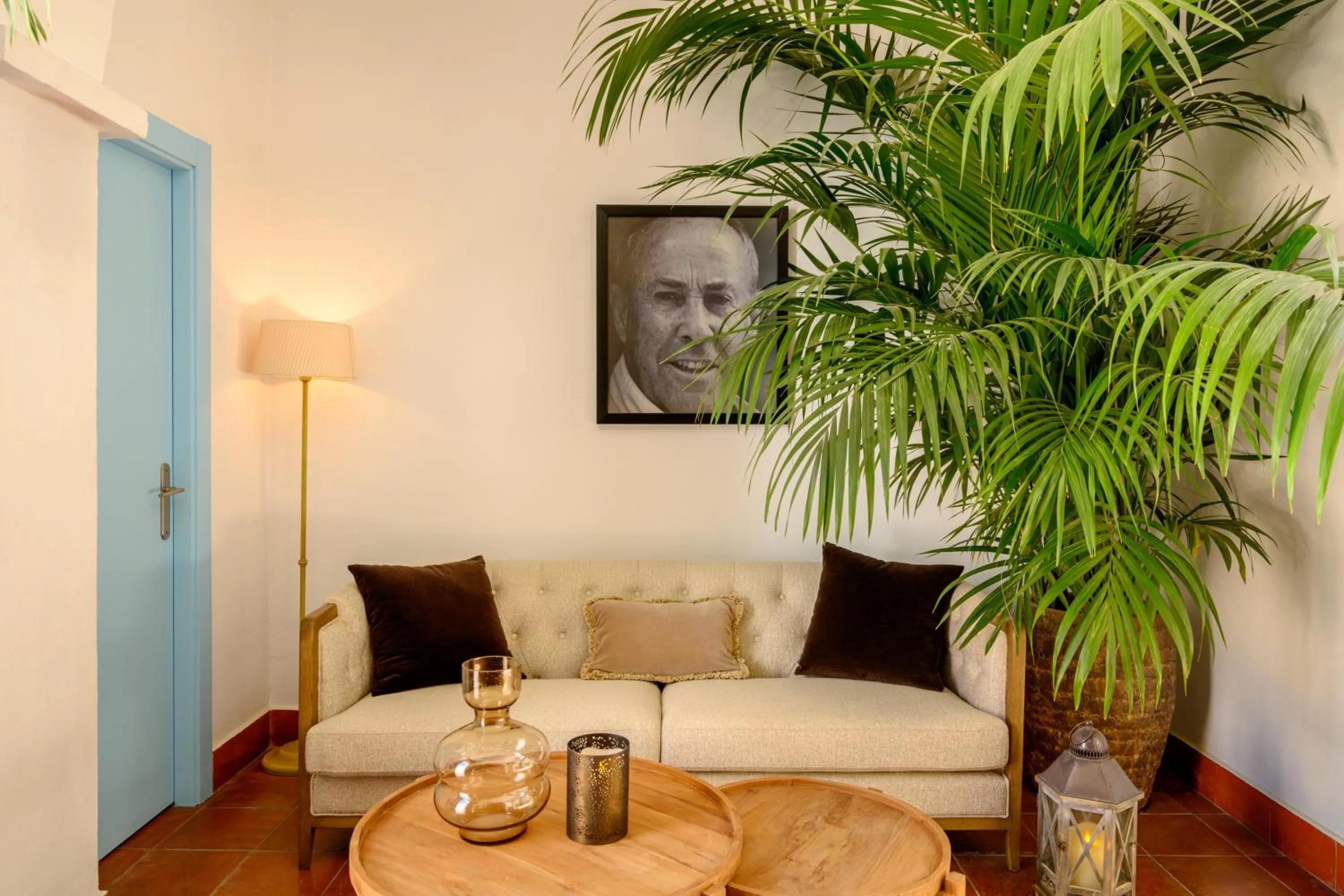 Seating area in Hotel La Fonda