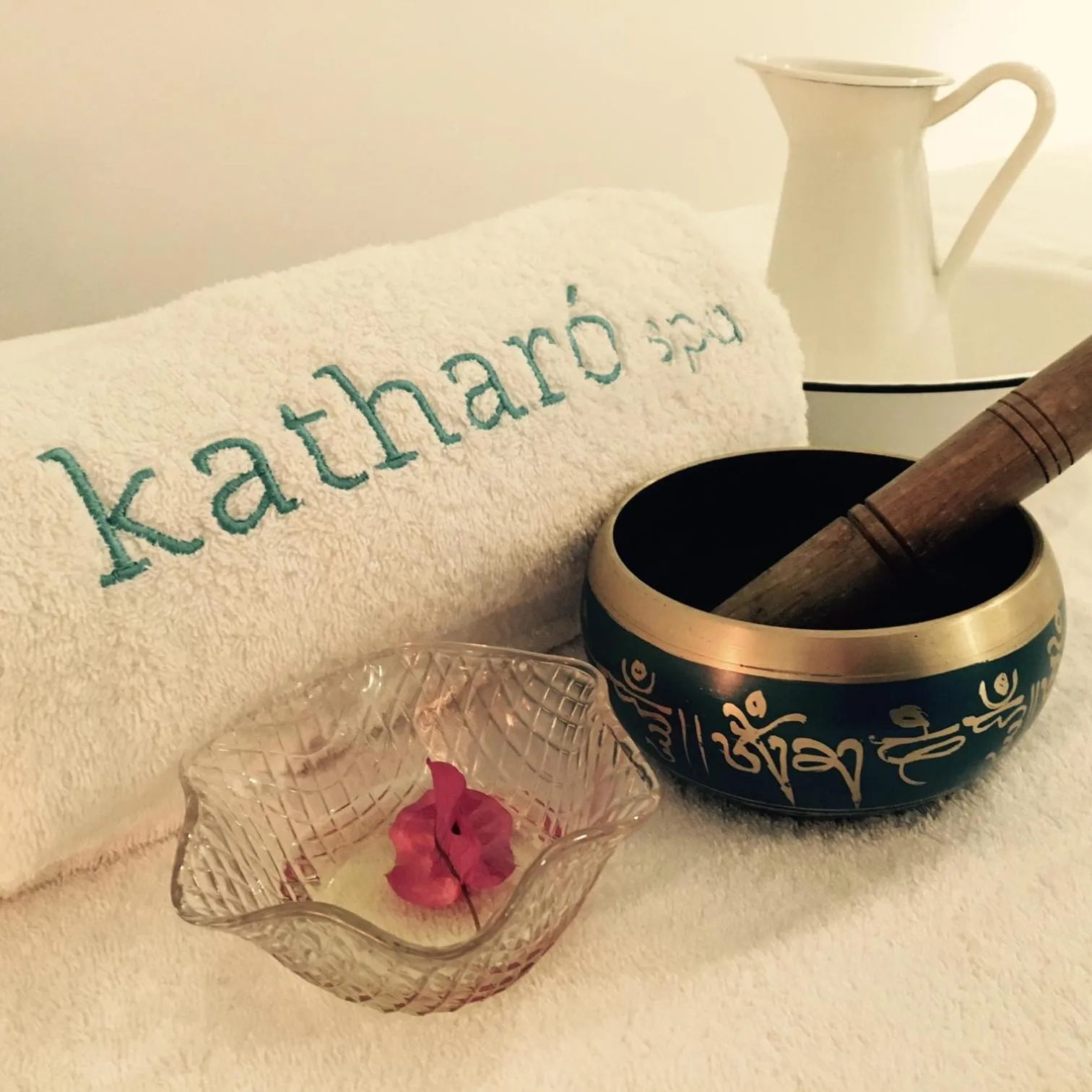 towels in Hotel La Fonda