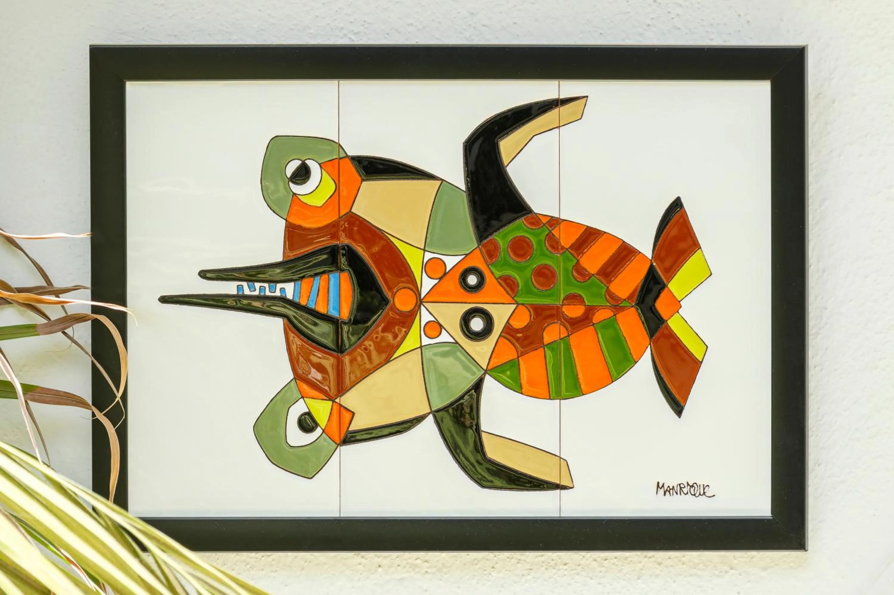 Decorative detail in Hotel La Fonda