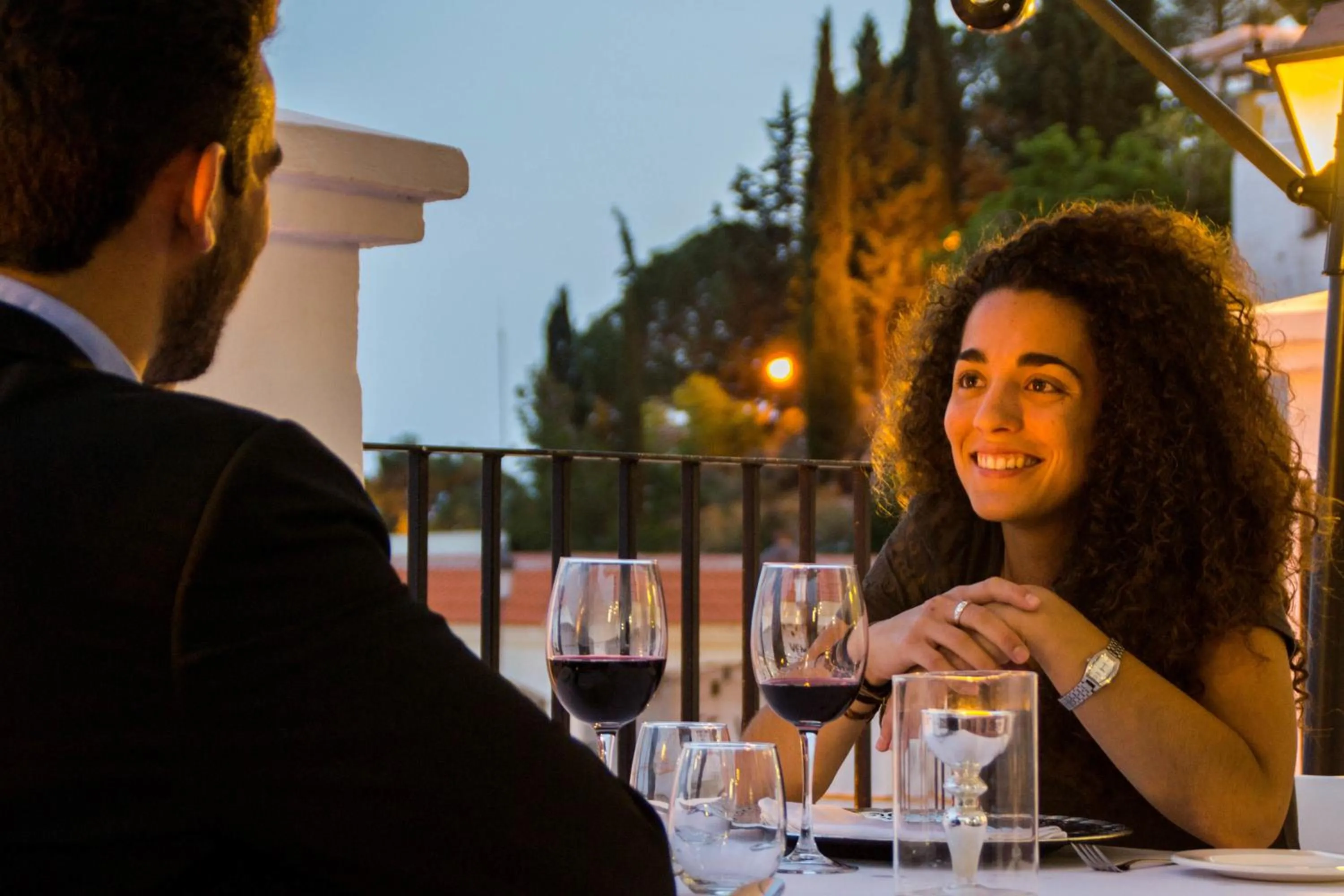 People in Hotel La Fonda