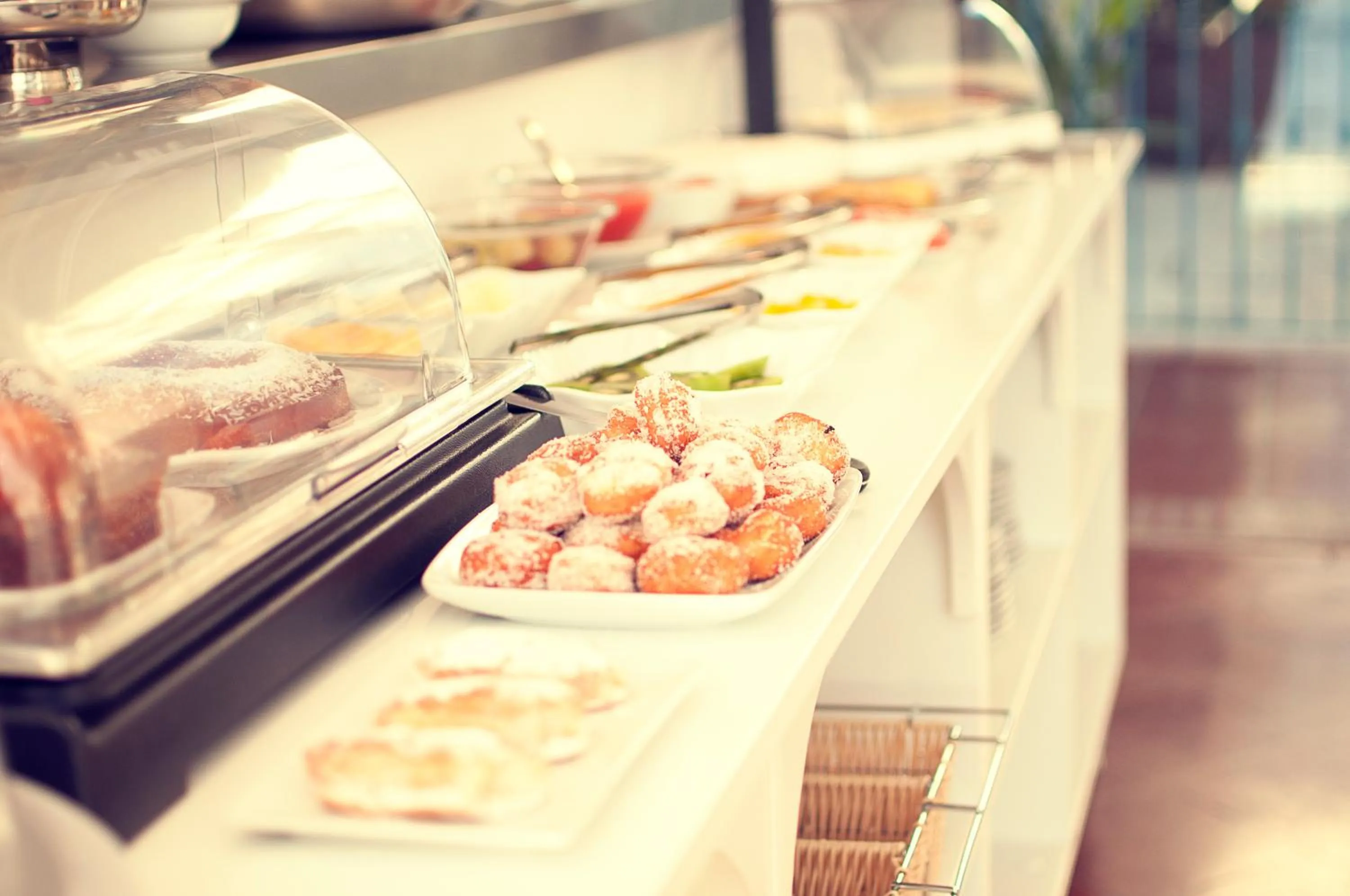 Food and drinks in Hotel La Fonda