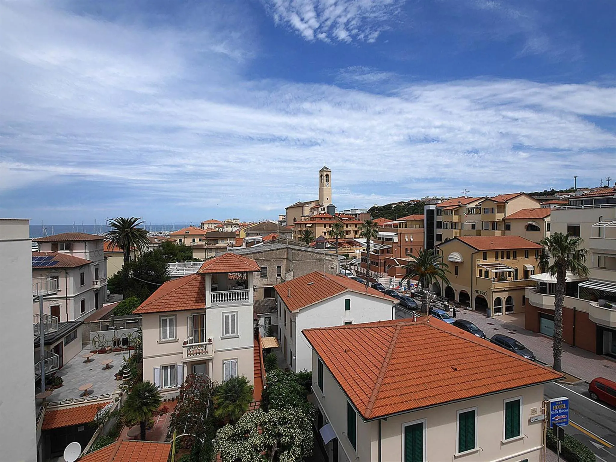 Landmark view in Residence Villa Piani