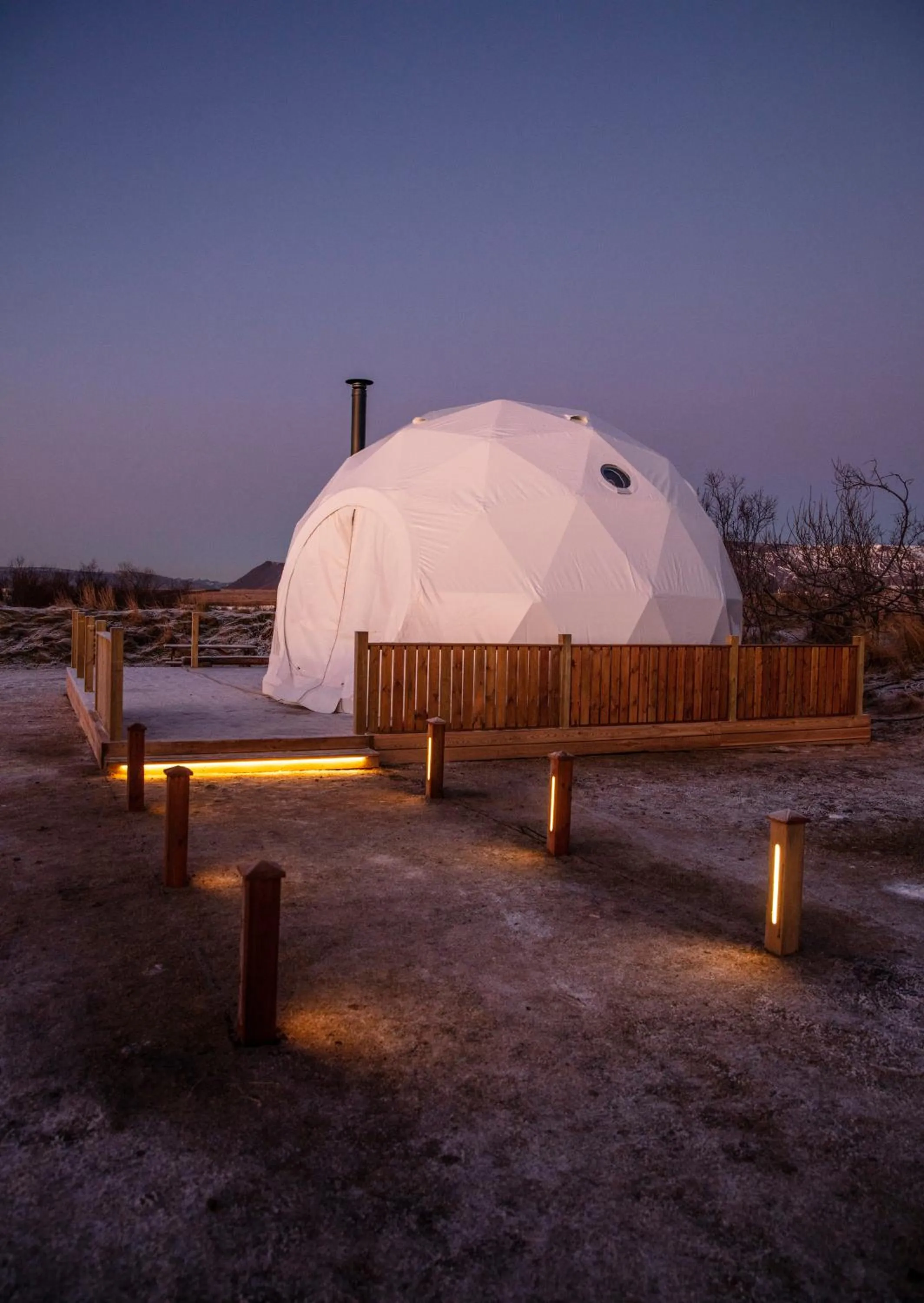 Patio in Reykjavik Domes