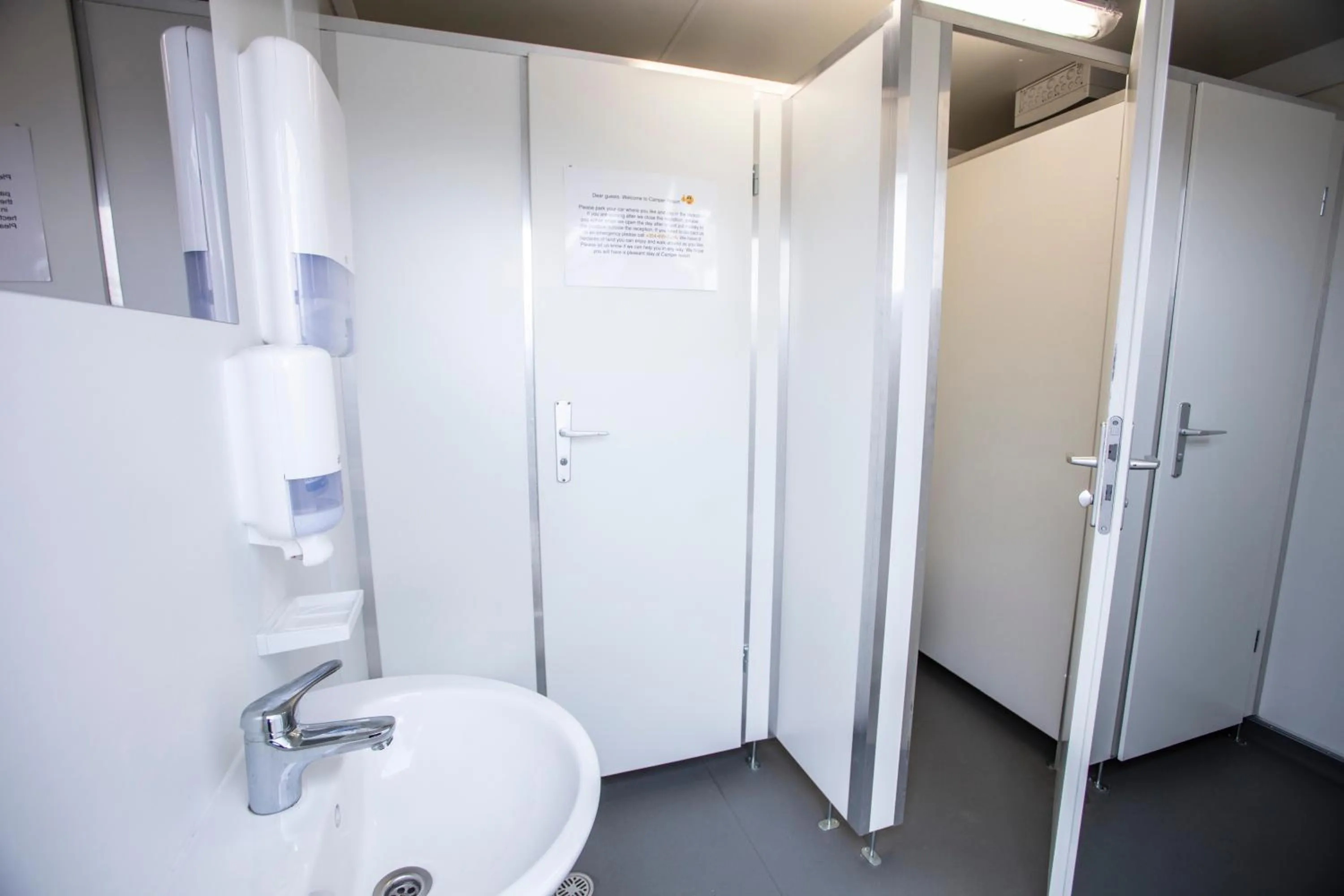 Toilet in Reykjavik Domes