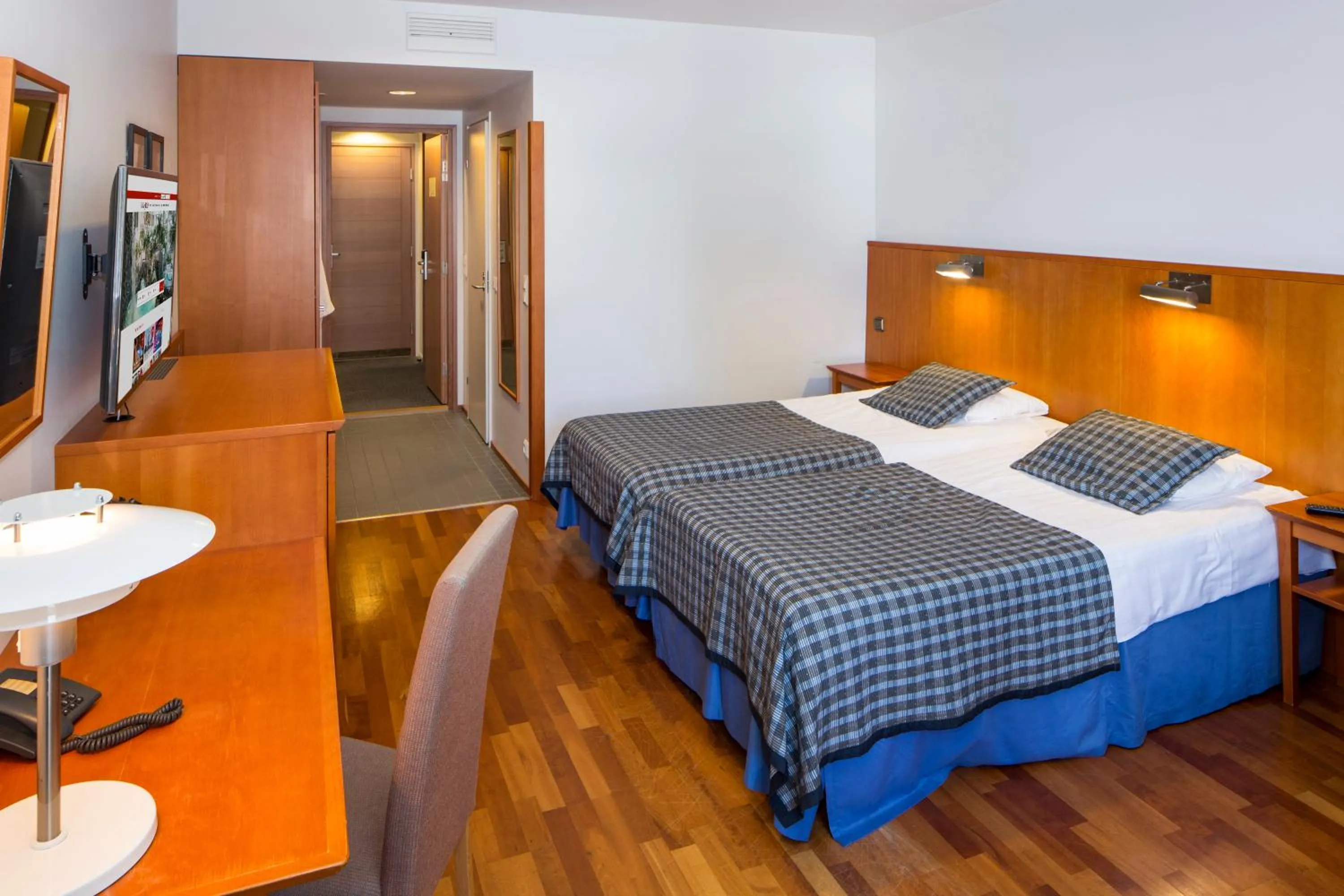 Bed in Holiday Club Kuusamon Tropiikki