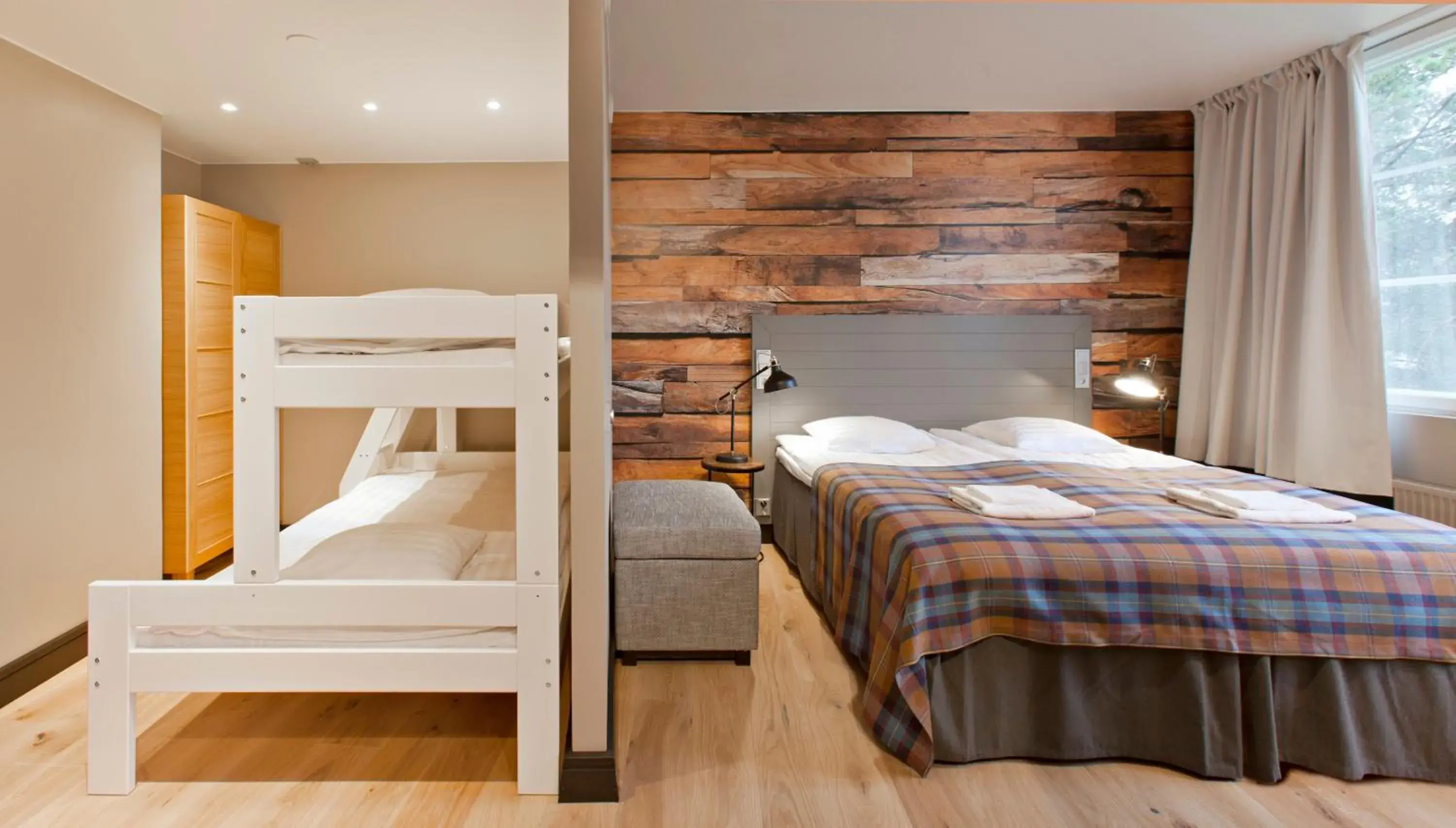 Bed in Holiday Club Kuusamon Tropiikki Bed in Holiday Club Kuusamon Tropiikki