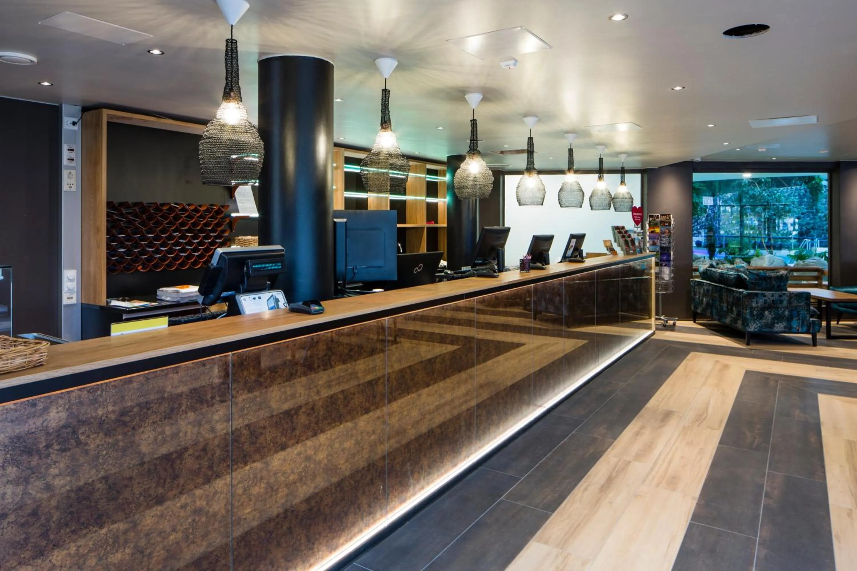 Lobby or reception in Holiday Club Kuusamon Tropiikki