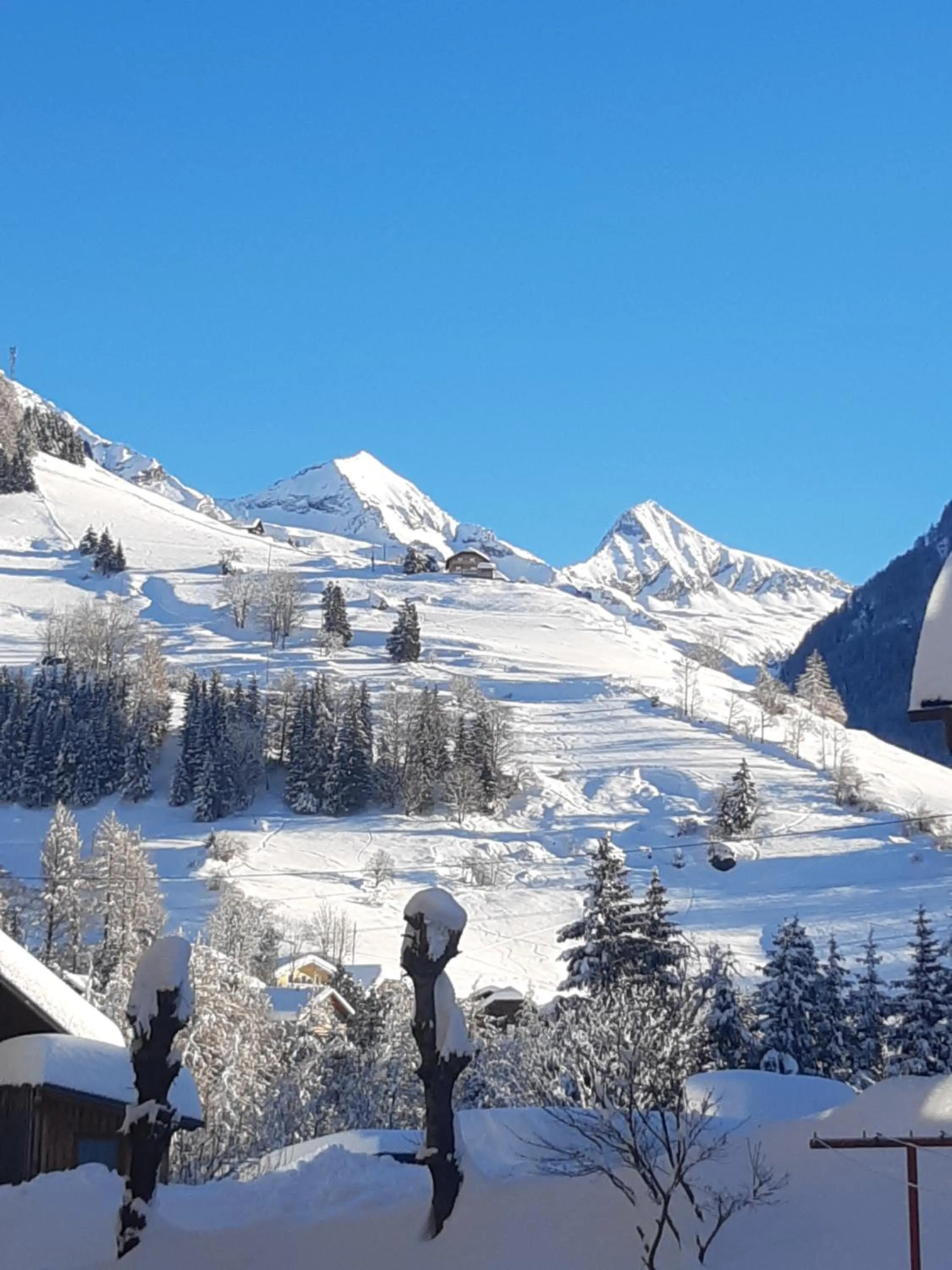 Winter in Hotel Pension Oswald