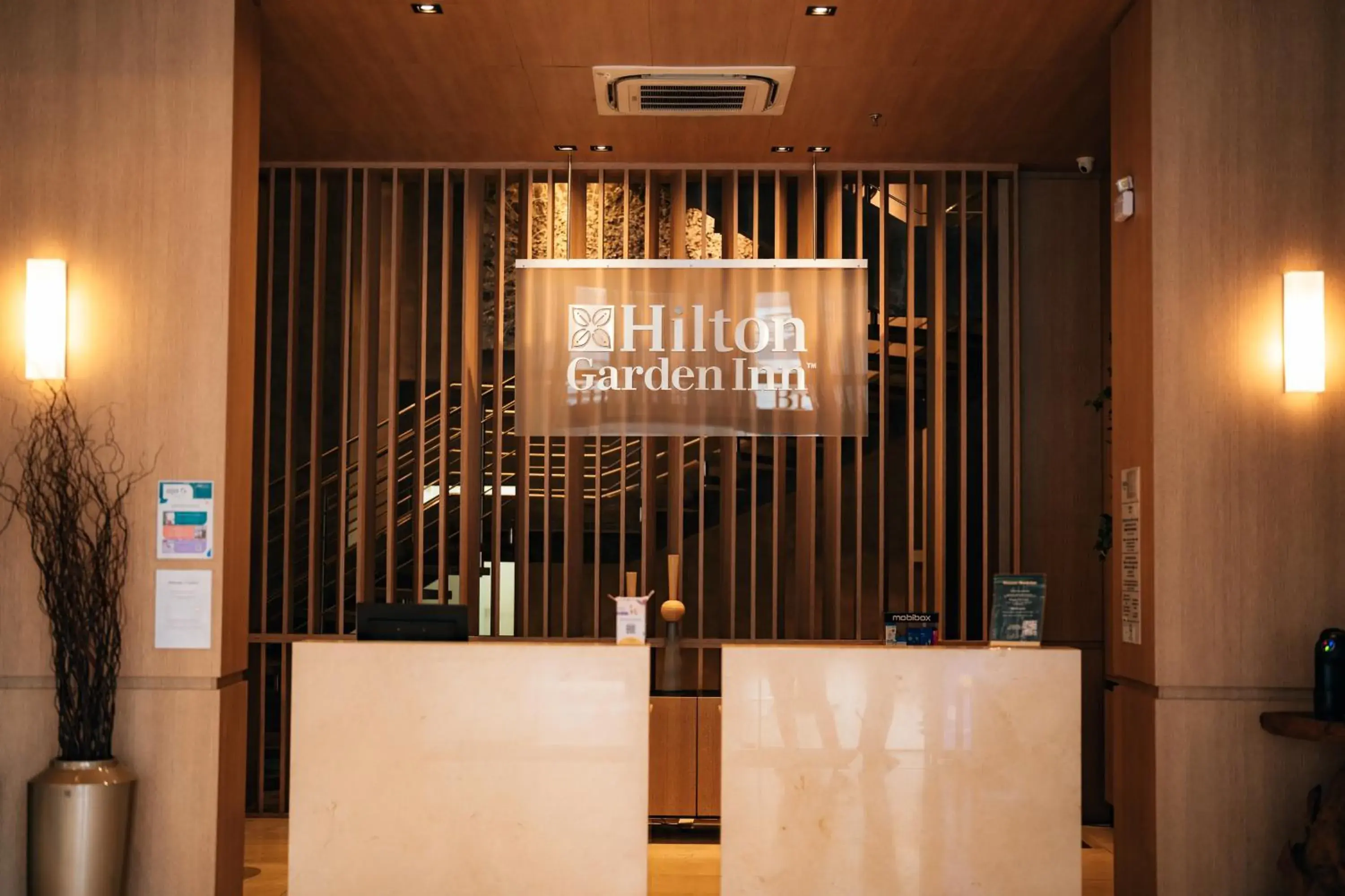 Lobby or reception in Hilton Garden Inn Praia Brava Lobby or reception in Hilton Garden Inn Praia Brava