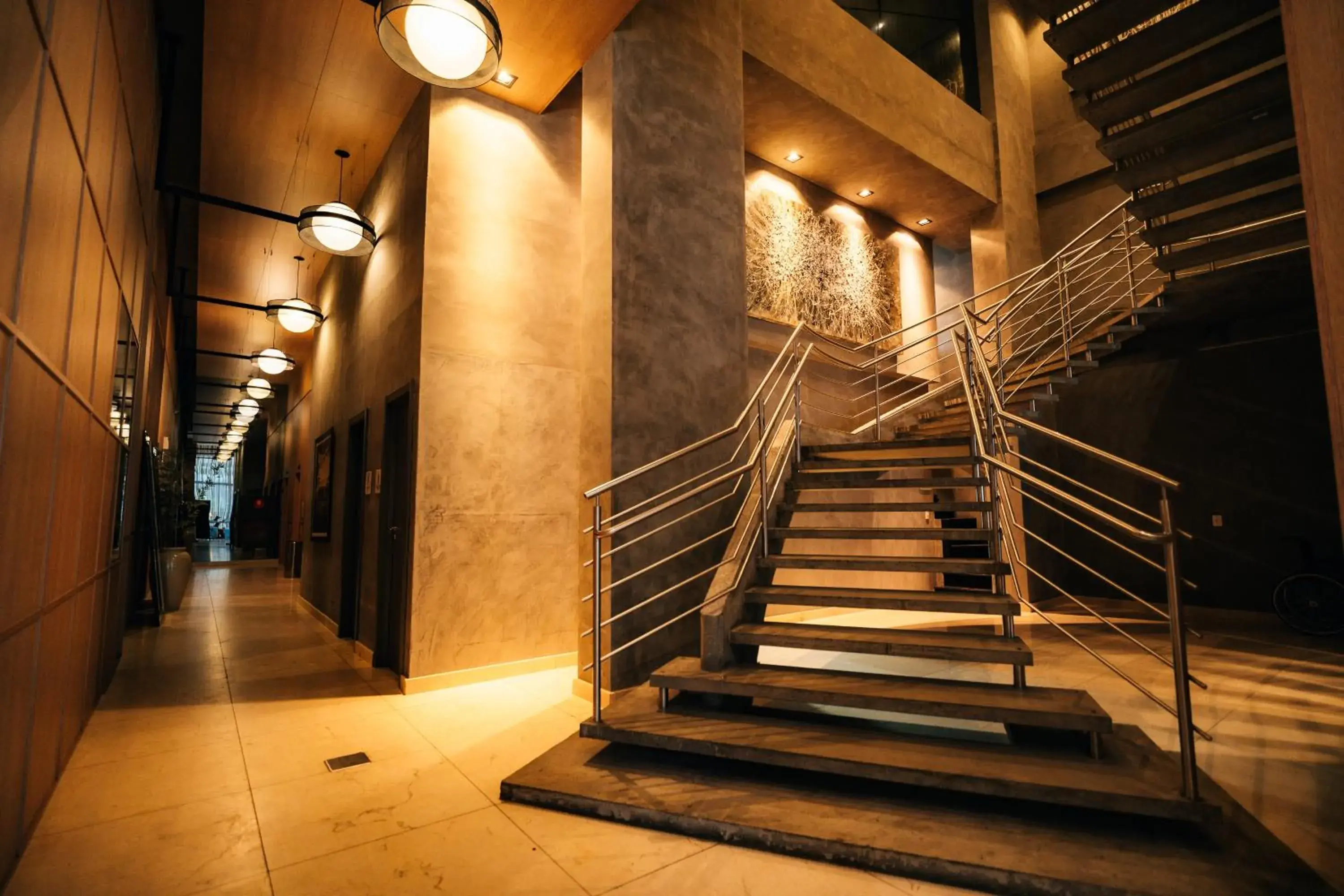 Lobby or reception in Hilton Garden Inn Praia Brava Lobby or reception in Hilton Garden Inn Praia Brava