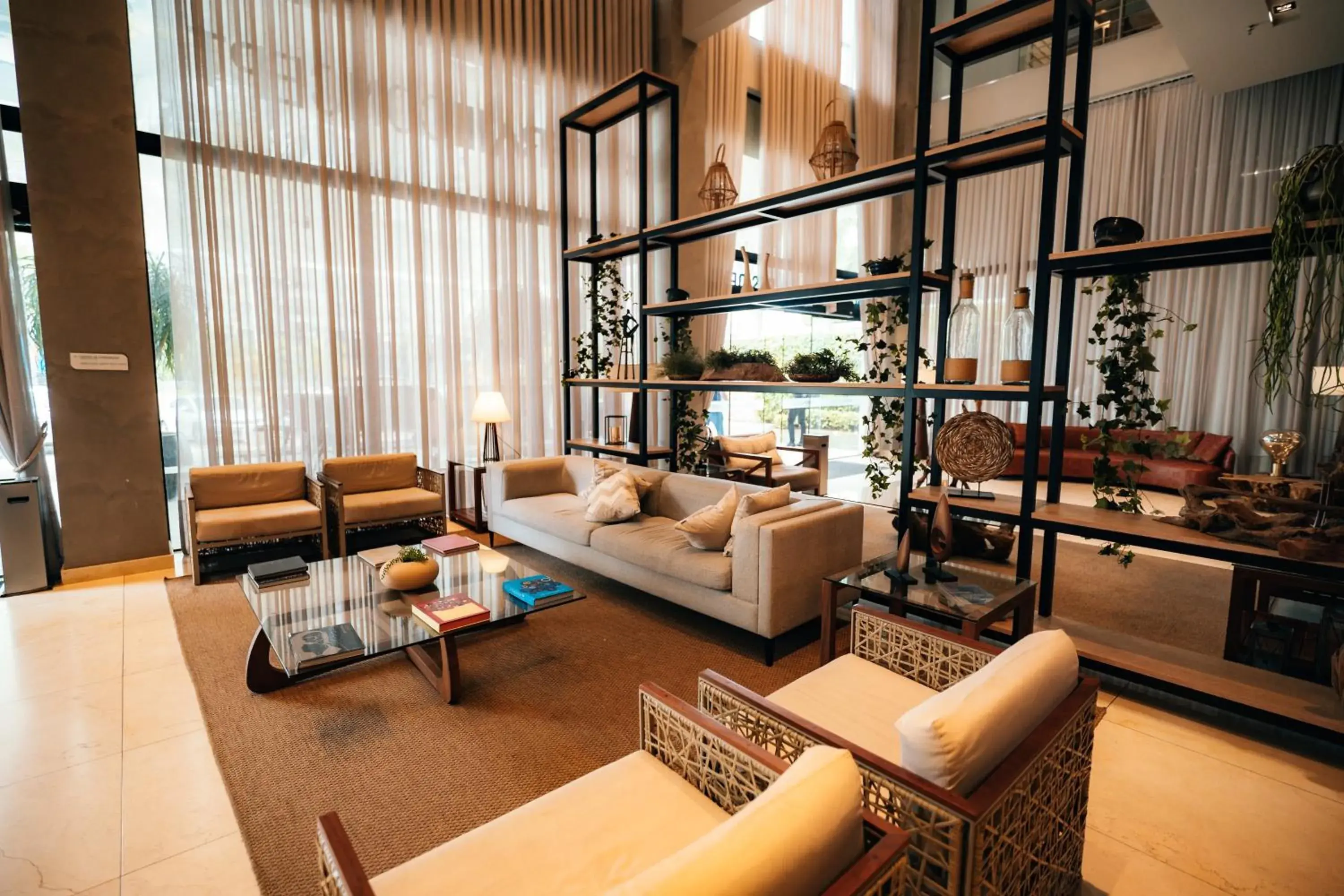 Lobby or reception in Hilton Garden Inn Praia Brava Lobby or reception in Hilton Garden Inn Praia Brava