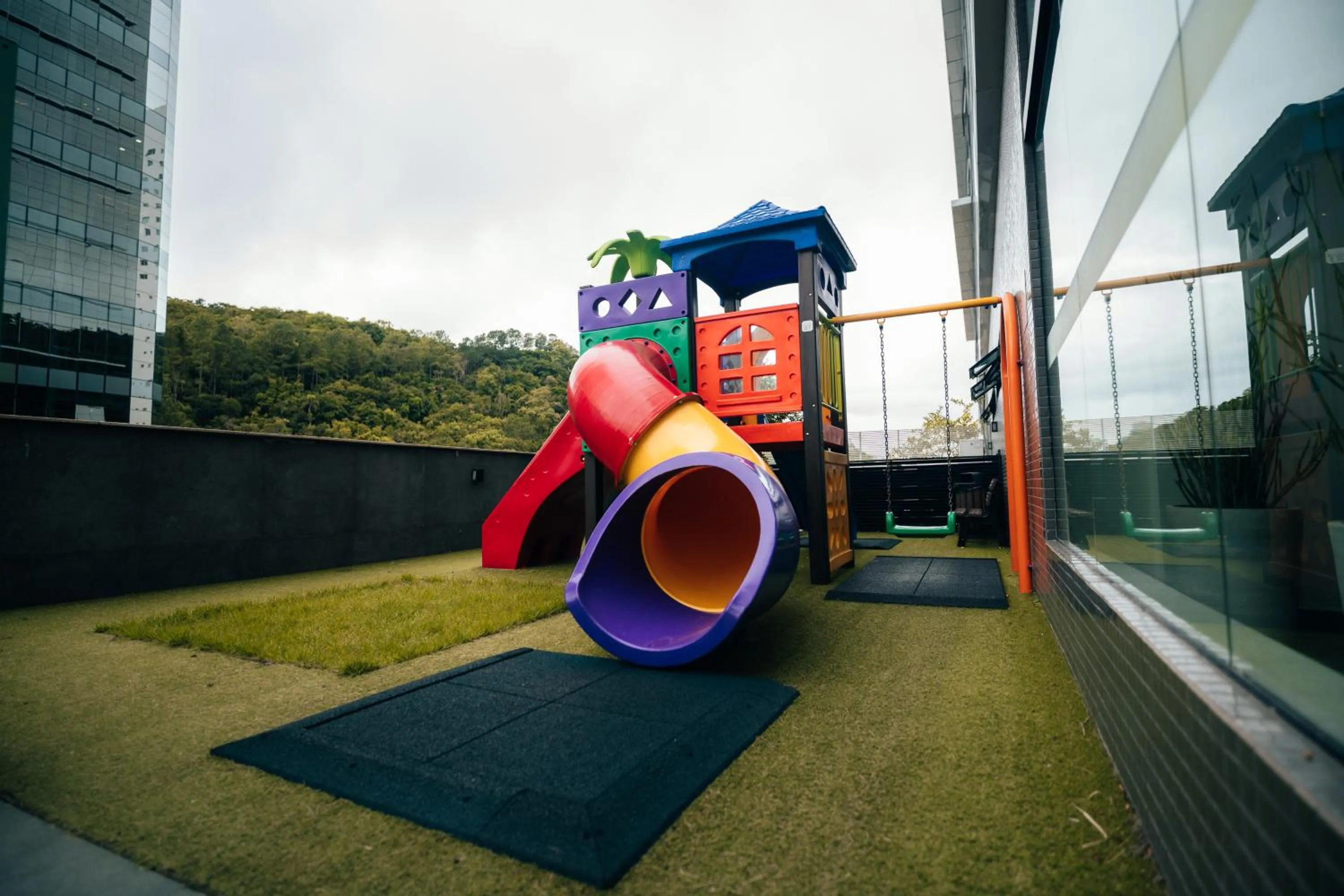 Children play ground in Hilton Garden Inn Praia Brava