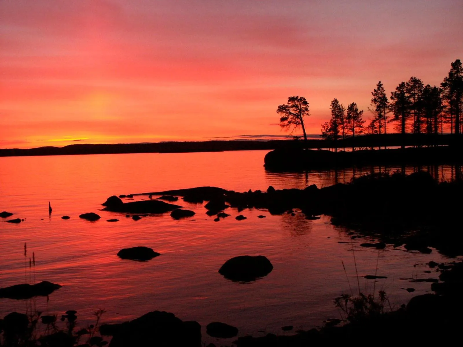 Natural landscape in Holiday Club Saariselkä