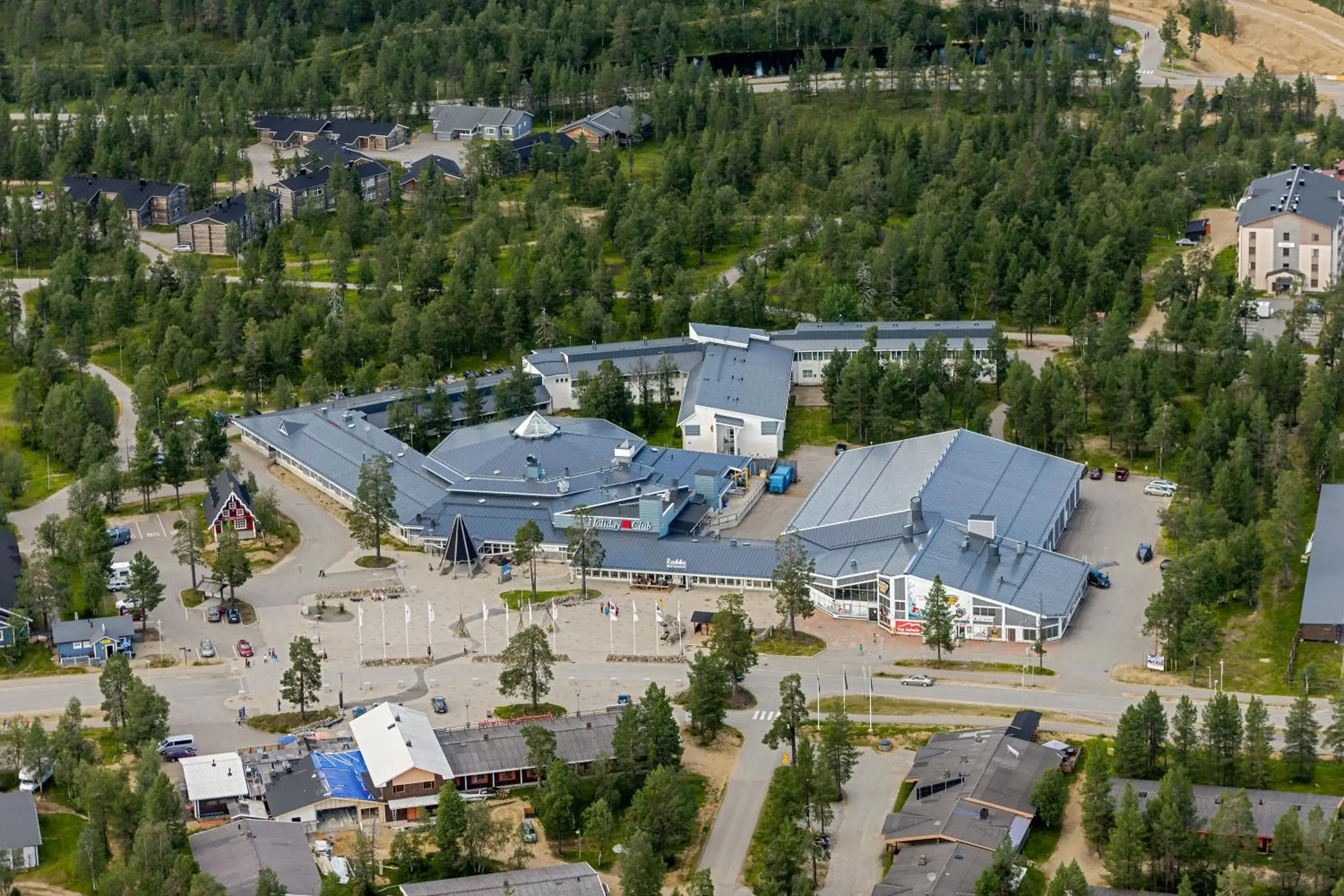 Property building in Holiday Club Saariselkä Property building in Holiday Club Saariselkä