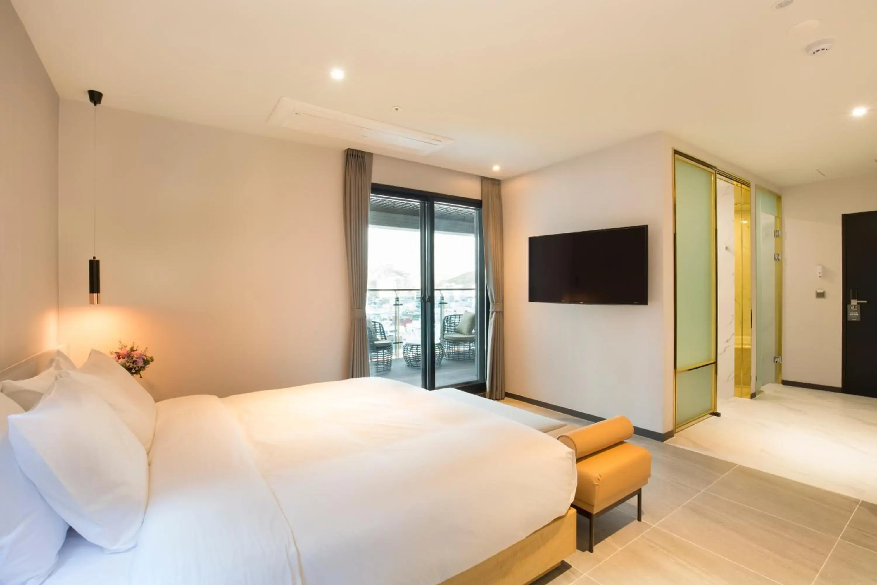 Bed in Nampo Hound Hotel Premier Bed in Nampo Hound Hotel Premier