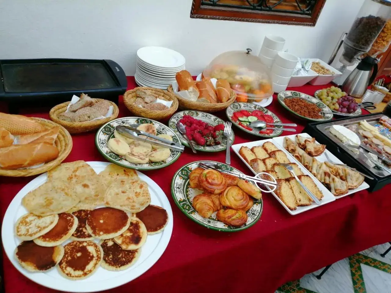 Breakfast in Riad Zineb Breakfast in Riad Zineb