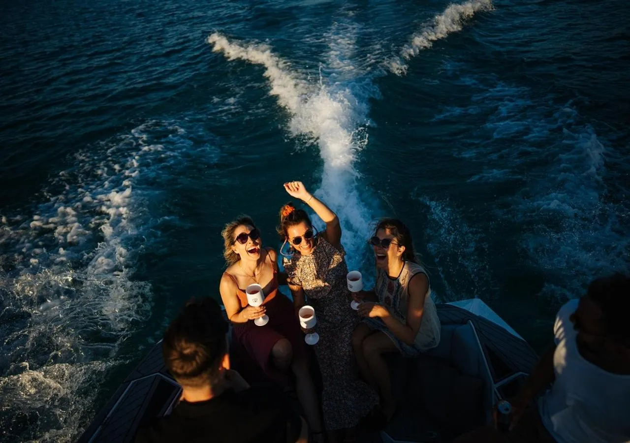 Aqua park in Villa Bulfon