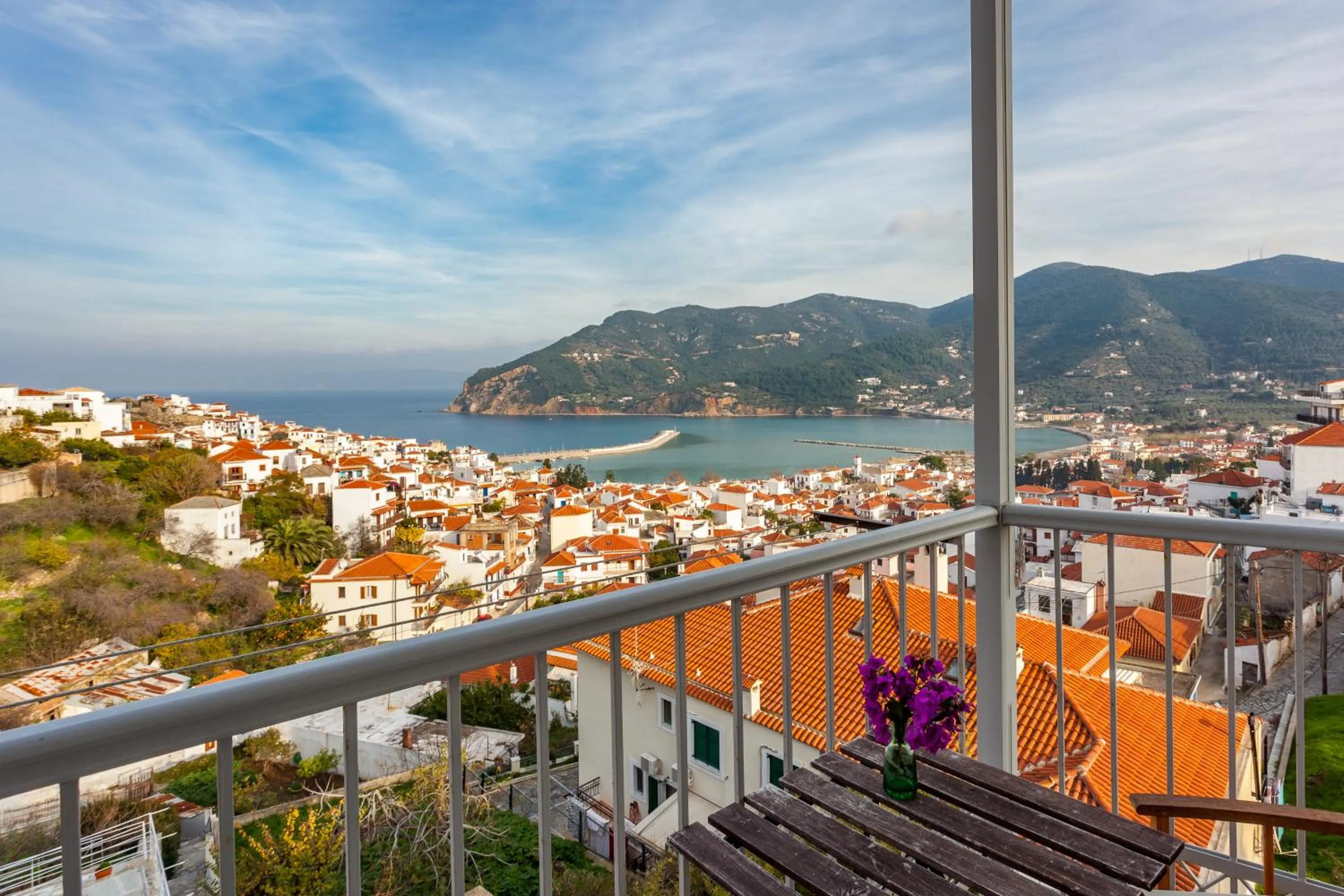 View (from property/room) in Thea Home Hotel by Booking Kottas