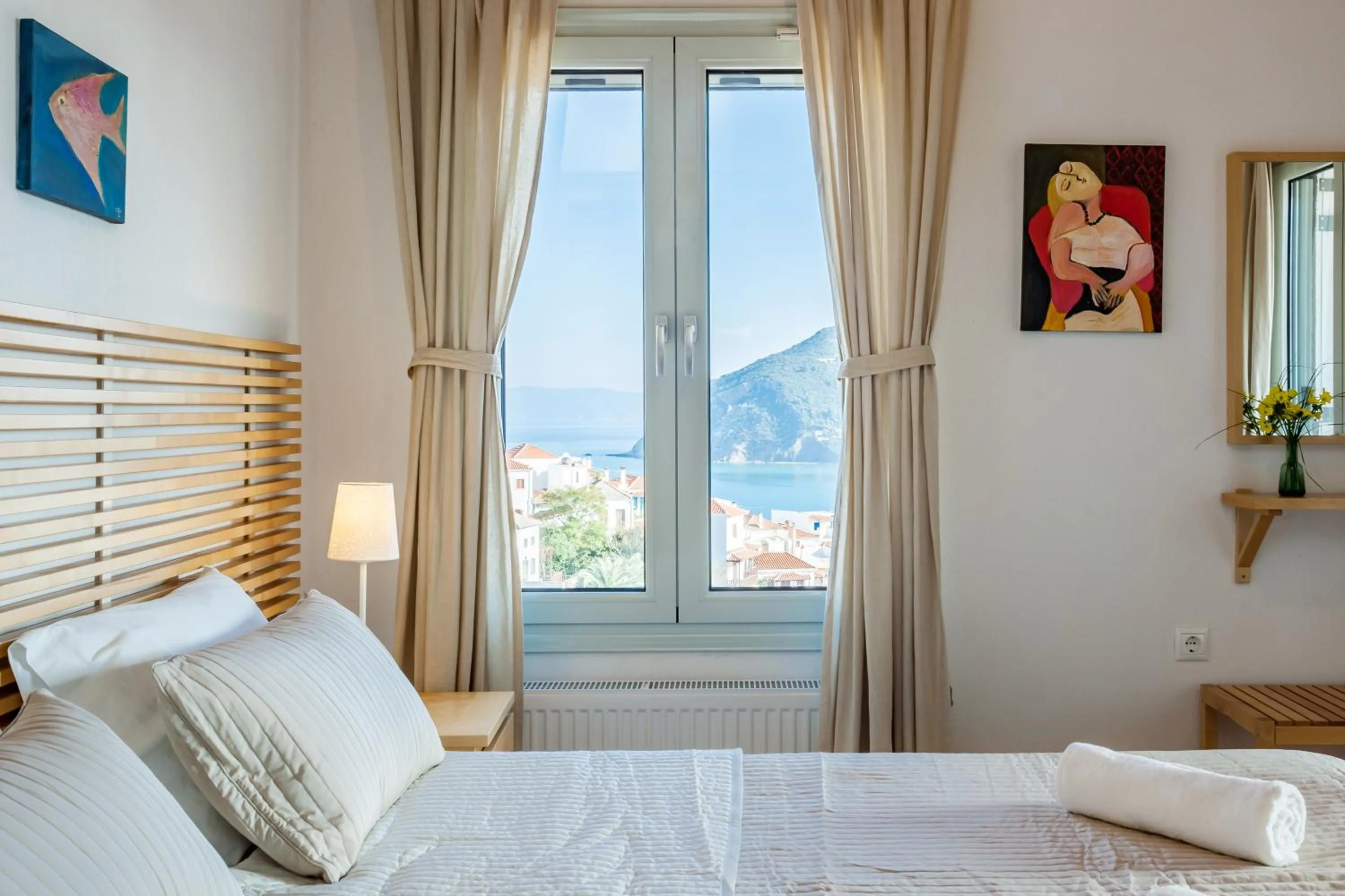 Bedroom, Bed in Thea Home Hotel by Booking Kottas