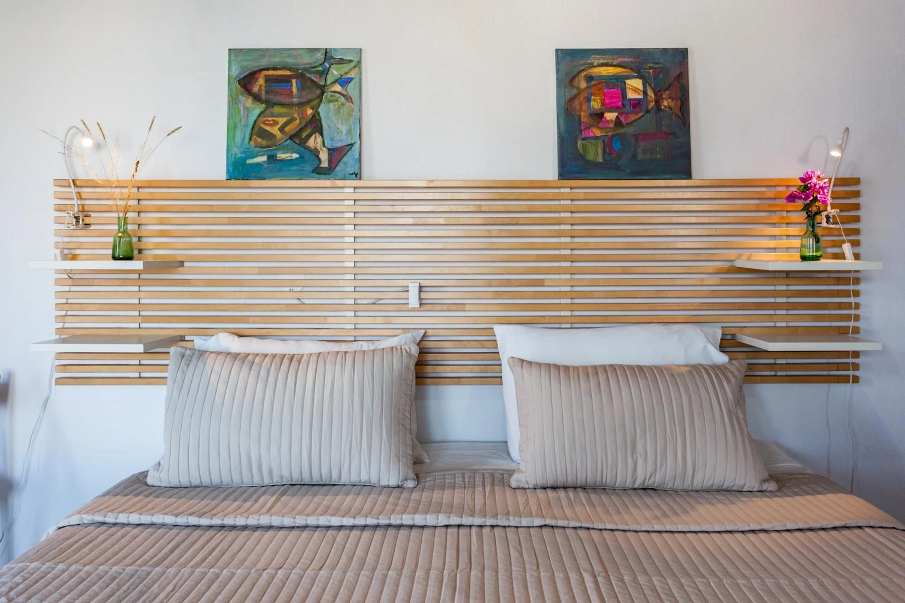 Bed in Thea Home Hotel by Booking Kottas