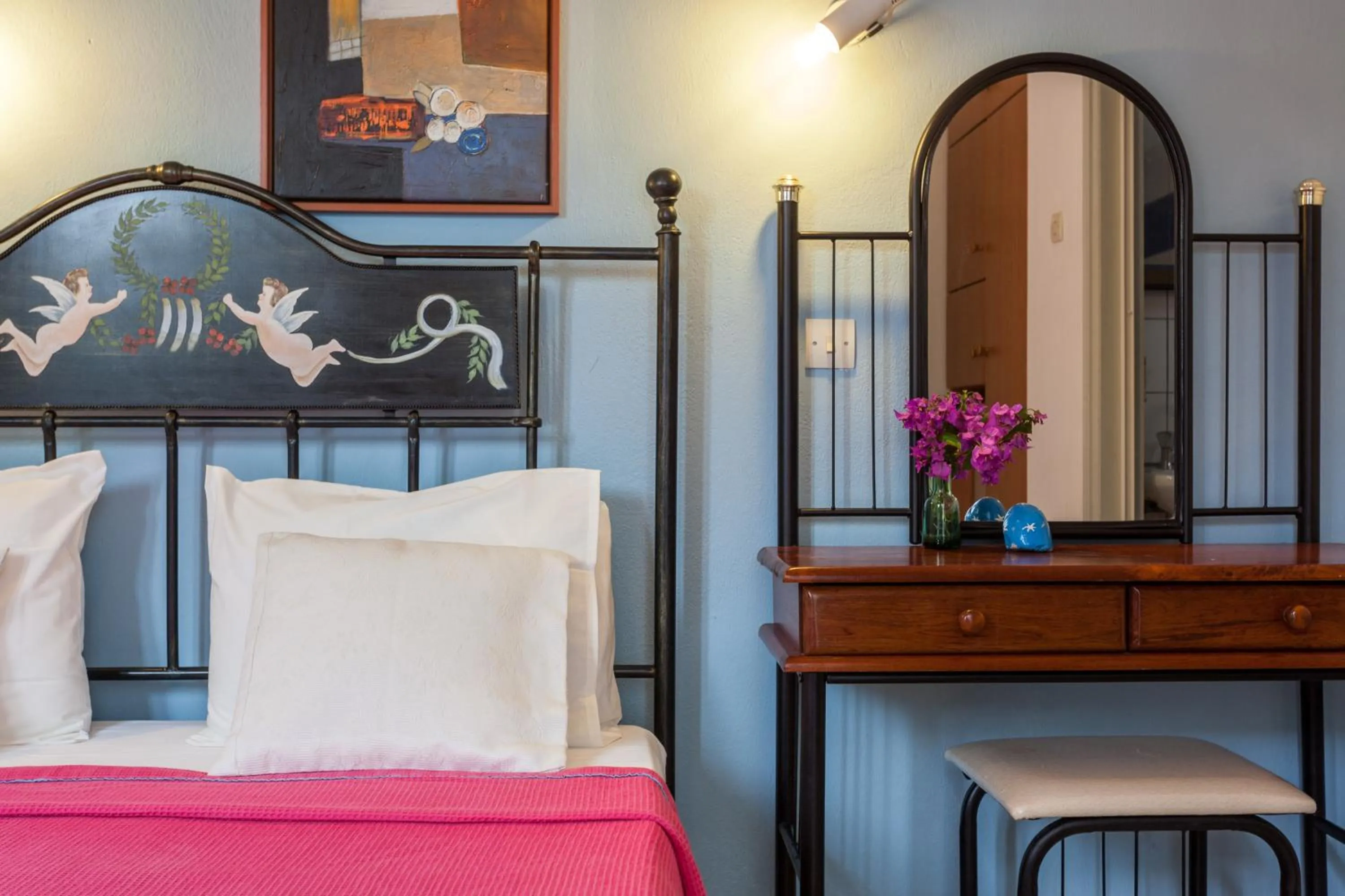 Bedroom, Bed in Thea Home Hotel by Booking Kottas