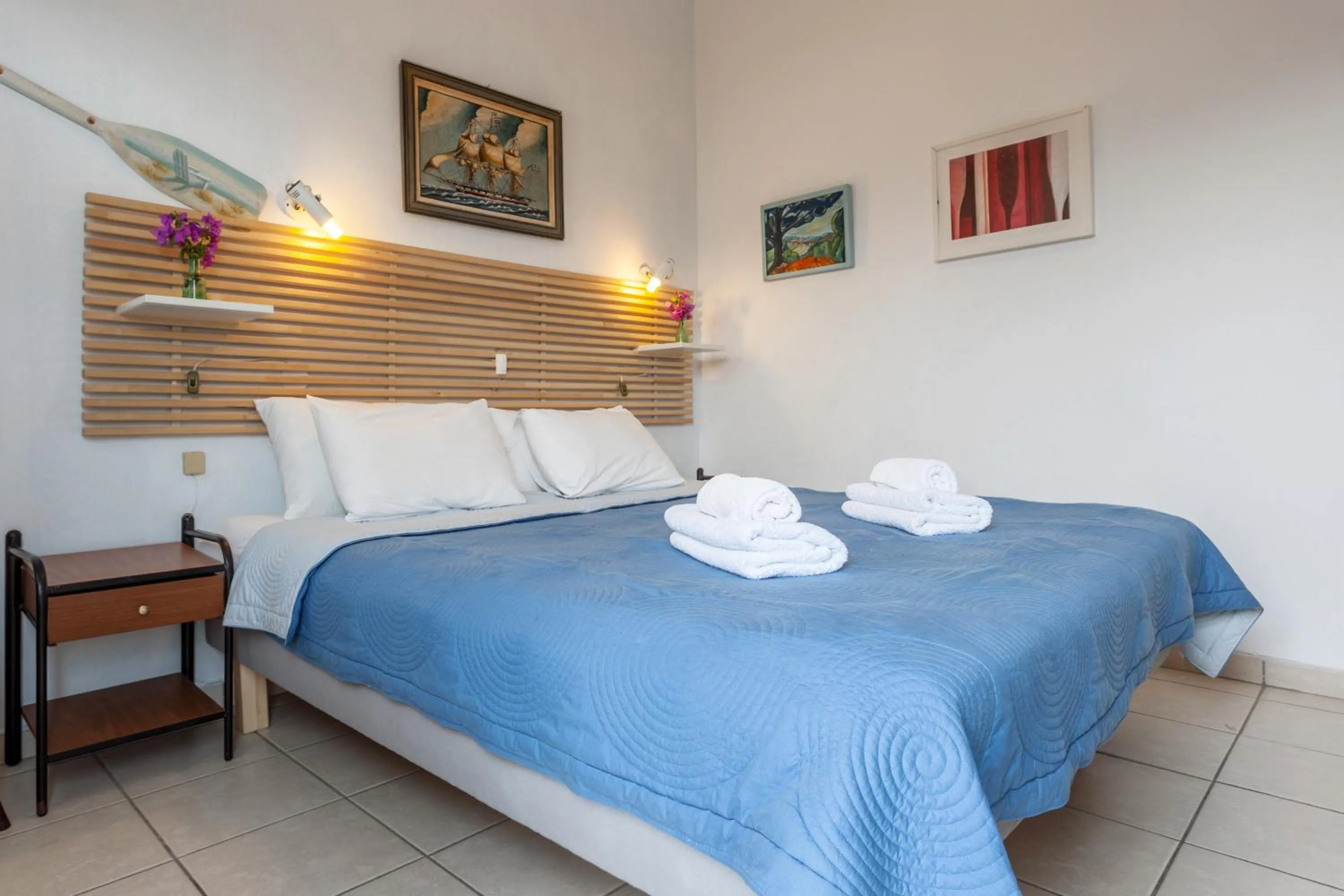 Bedroom, Bed in Thea Home Hotel by Booking Kottas