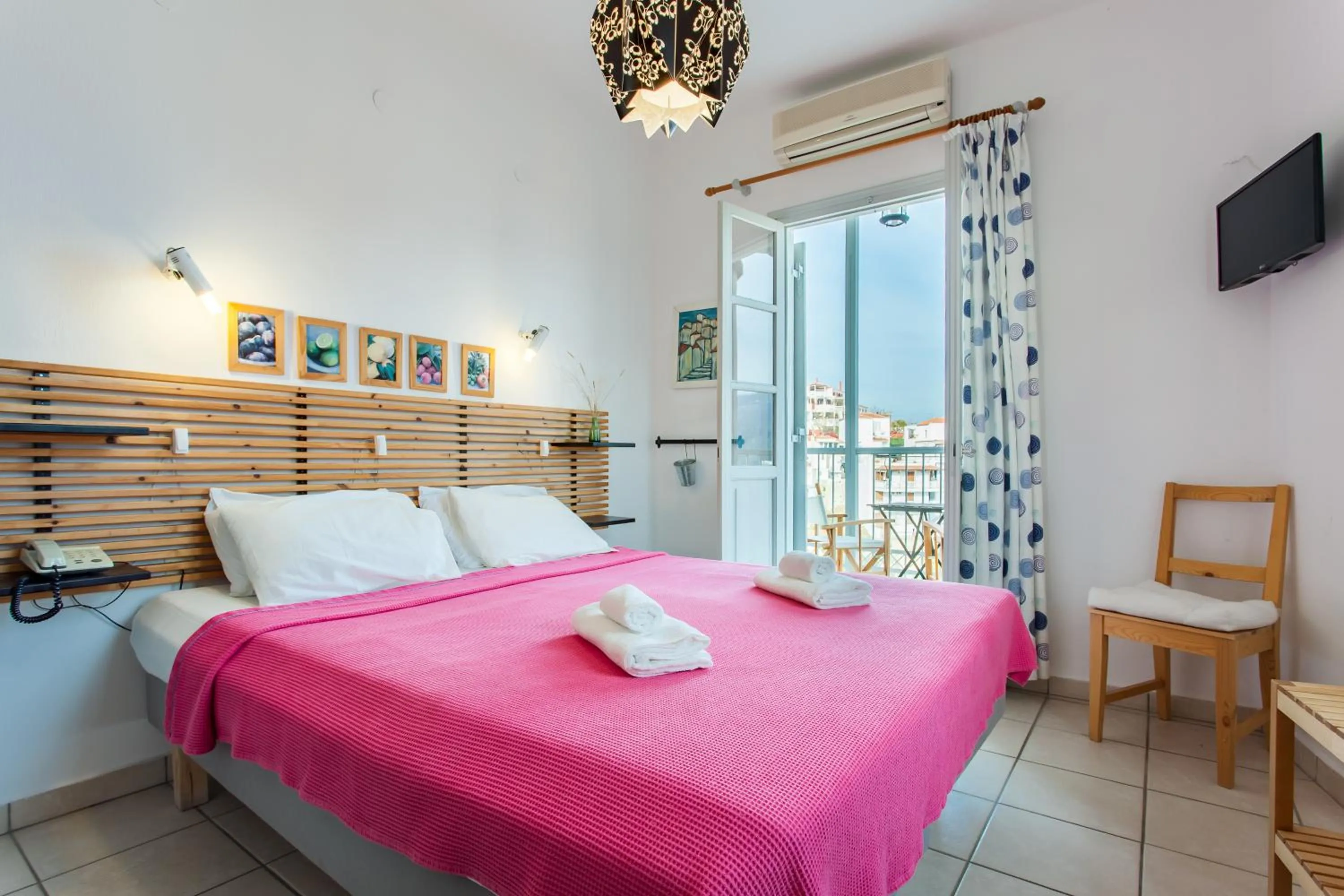 Bedroom, Bed in Thea Home Hotel by Booking Kottas