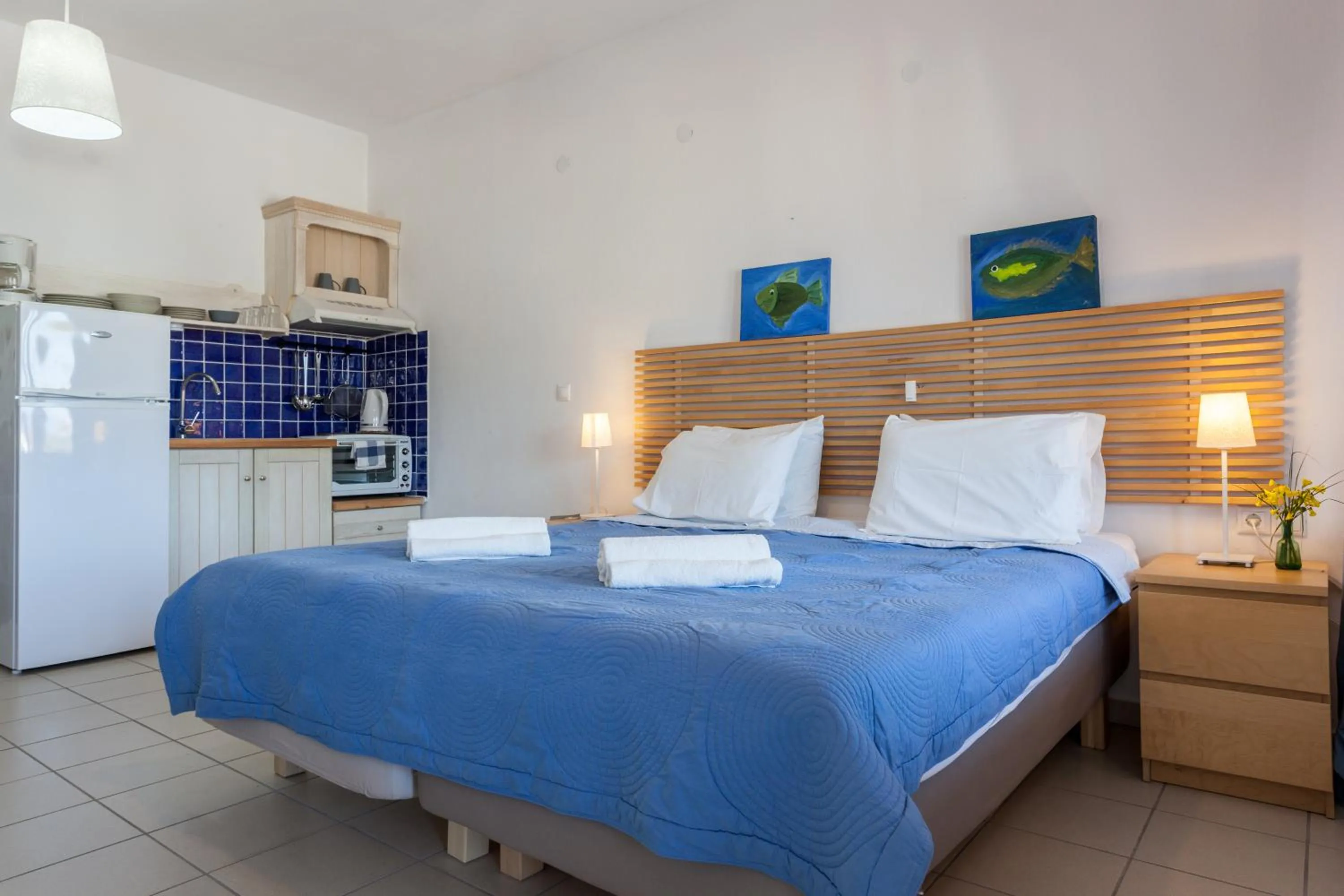 Photo of the whole room, Bed in Thea Home Hotel by Booking Kottas